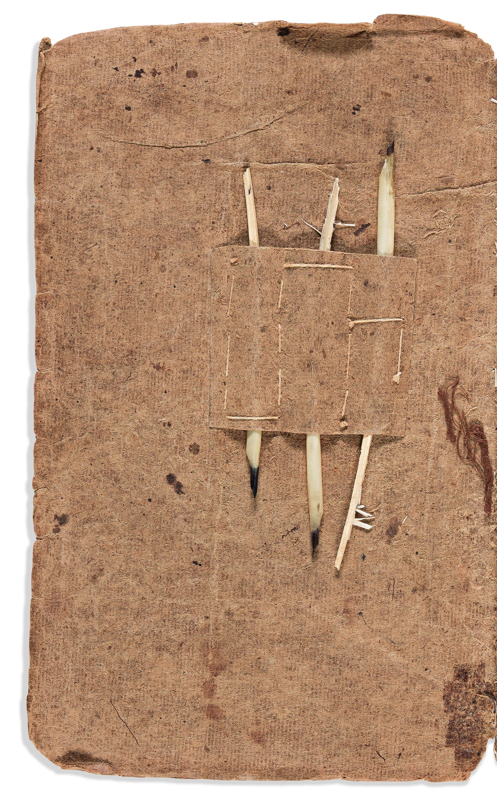 Sarah Allen (b. ca. 1800) Manuscript Cyphering Book with Quills. Billerica, Massachusetts, 1818. (1 of 3)