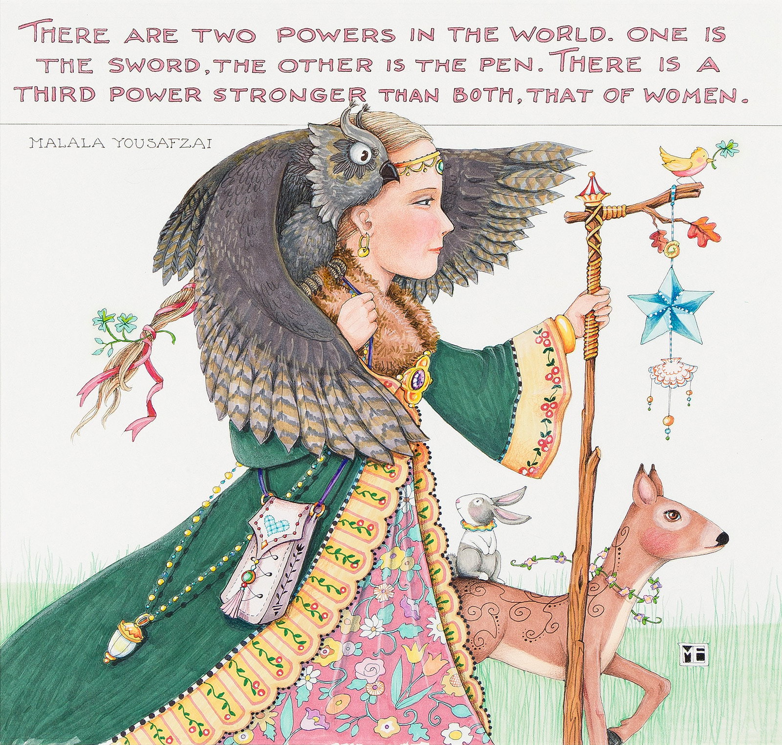 Mary Engelbreit (b. 1952) The Third Power. (1 of 1)