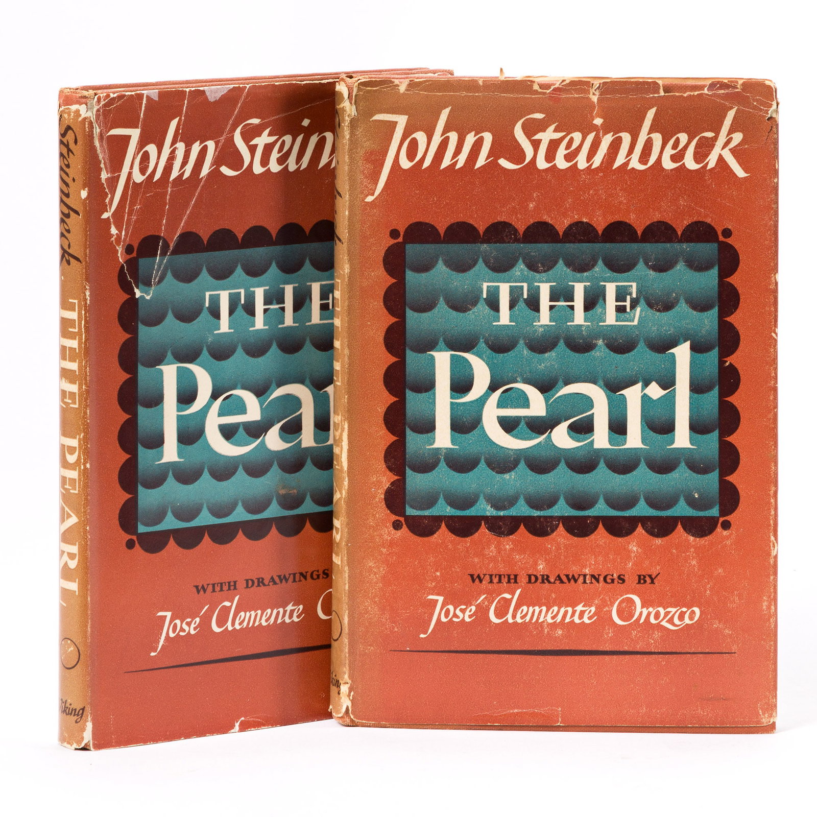 John Steinbeck (1902-1968) & José Clemente Orozco (1883-1949), illus. The Pearl. Signed First (1 of 2)