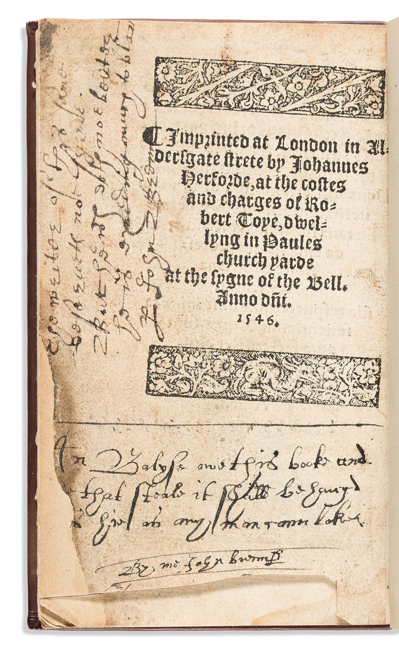 Stephen Gardiner (1483-1555) A Declaration of Such True Articles as George Ioye hath gone about to (1 of 1)