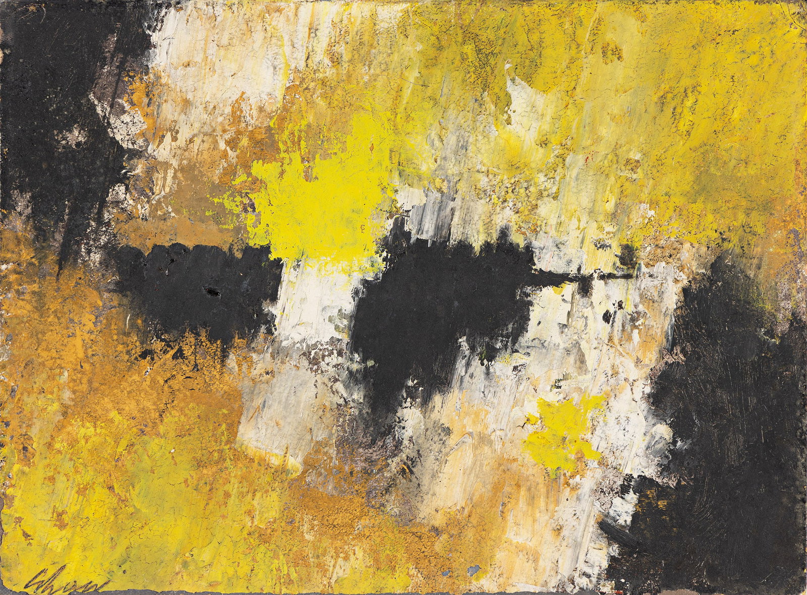 Charles Green Shaw, Deluge, Oil on canvasboard, 1959. (1 of 1)