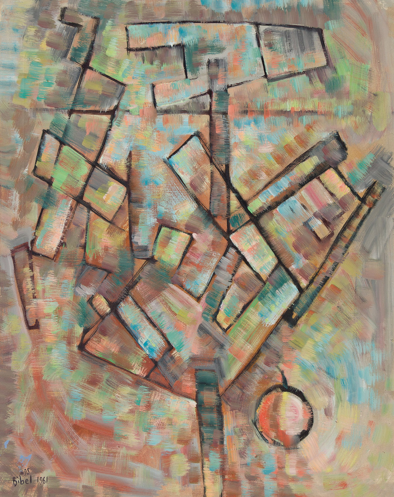 Leon Bibel, Geometry of Nature, 1961. (1 of 1)