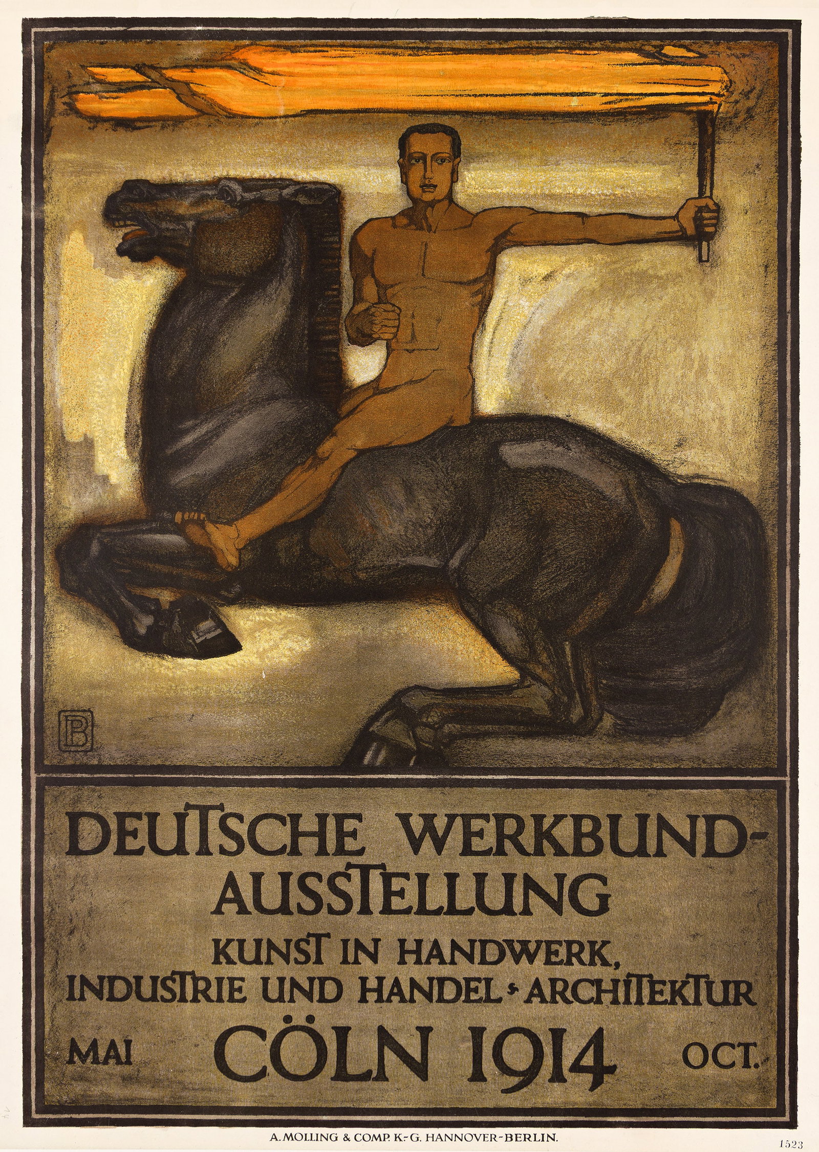 Peter Behrens, Deutsche Werkbund Ausstellung / Cöln. 1914. (1 of 1)
