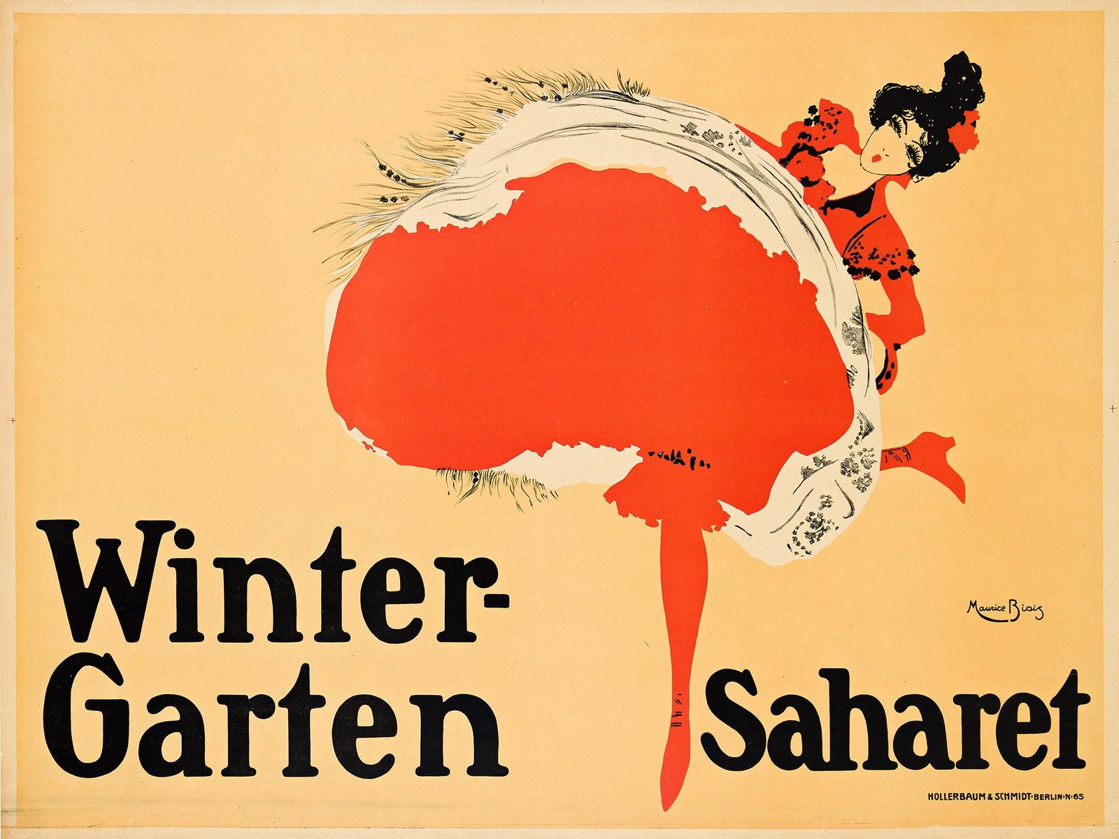 Maurice Biais, Winter - Garten Saharet. 1902. (1 of 1)