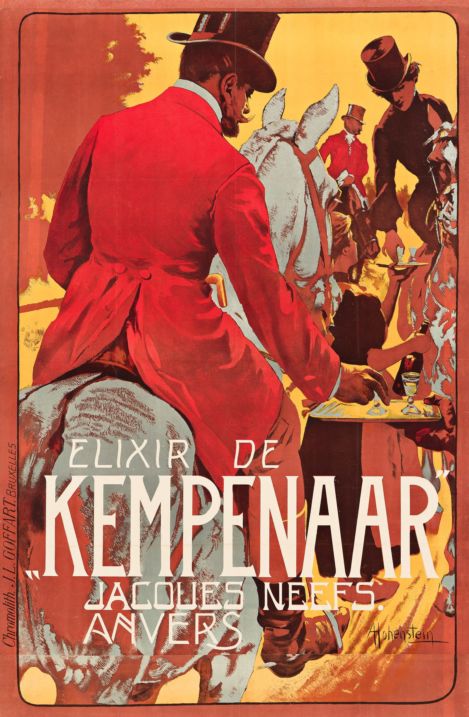 Adolfo Hohenstein, Elixir de "Kempenaar." 1898. (1 of 1)