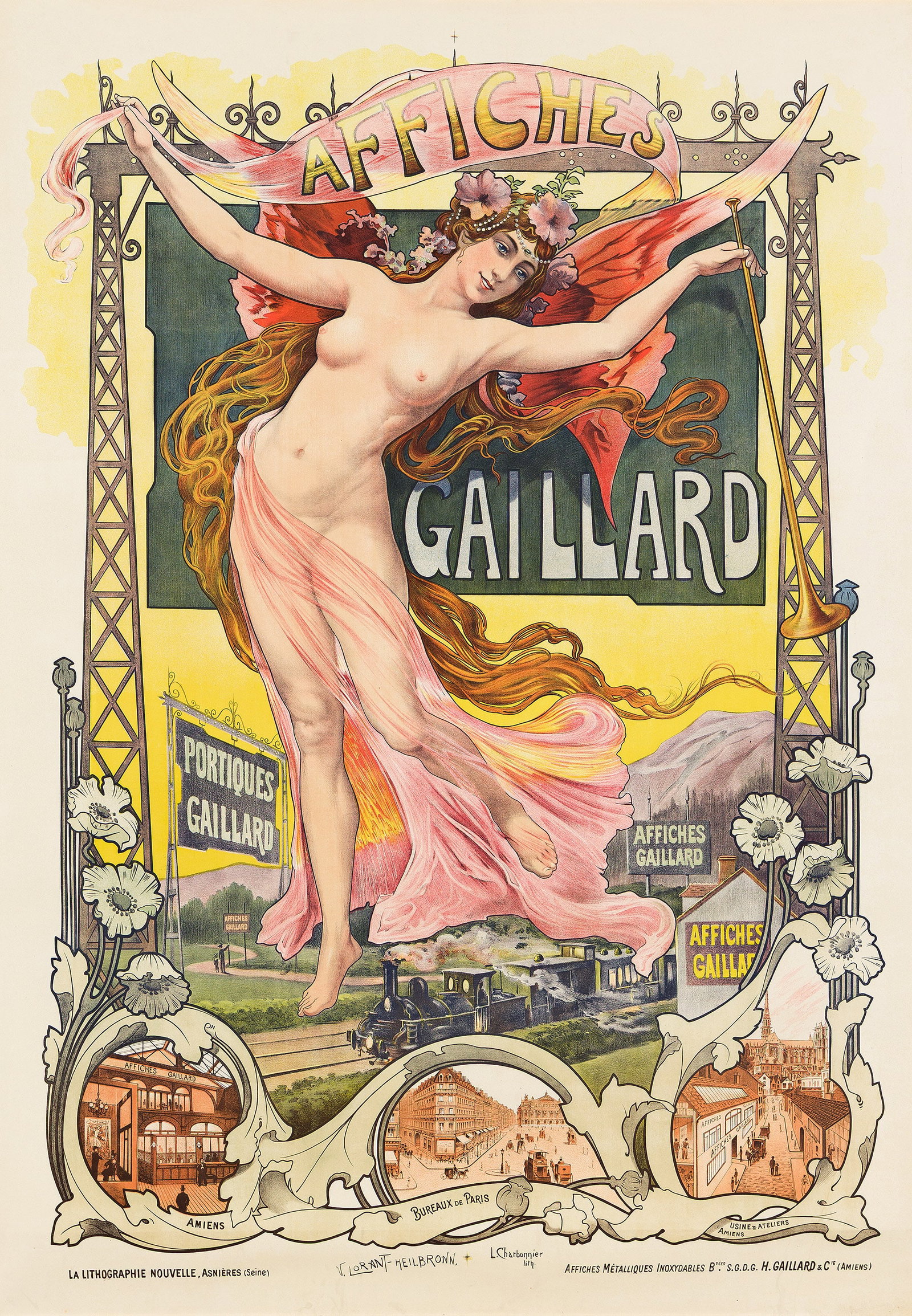 Vincent Lorant-Heilbronn, Affiches Gaillard. Circa 1900. (1 of 1)