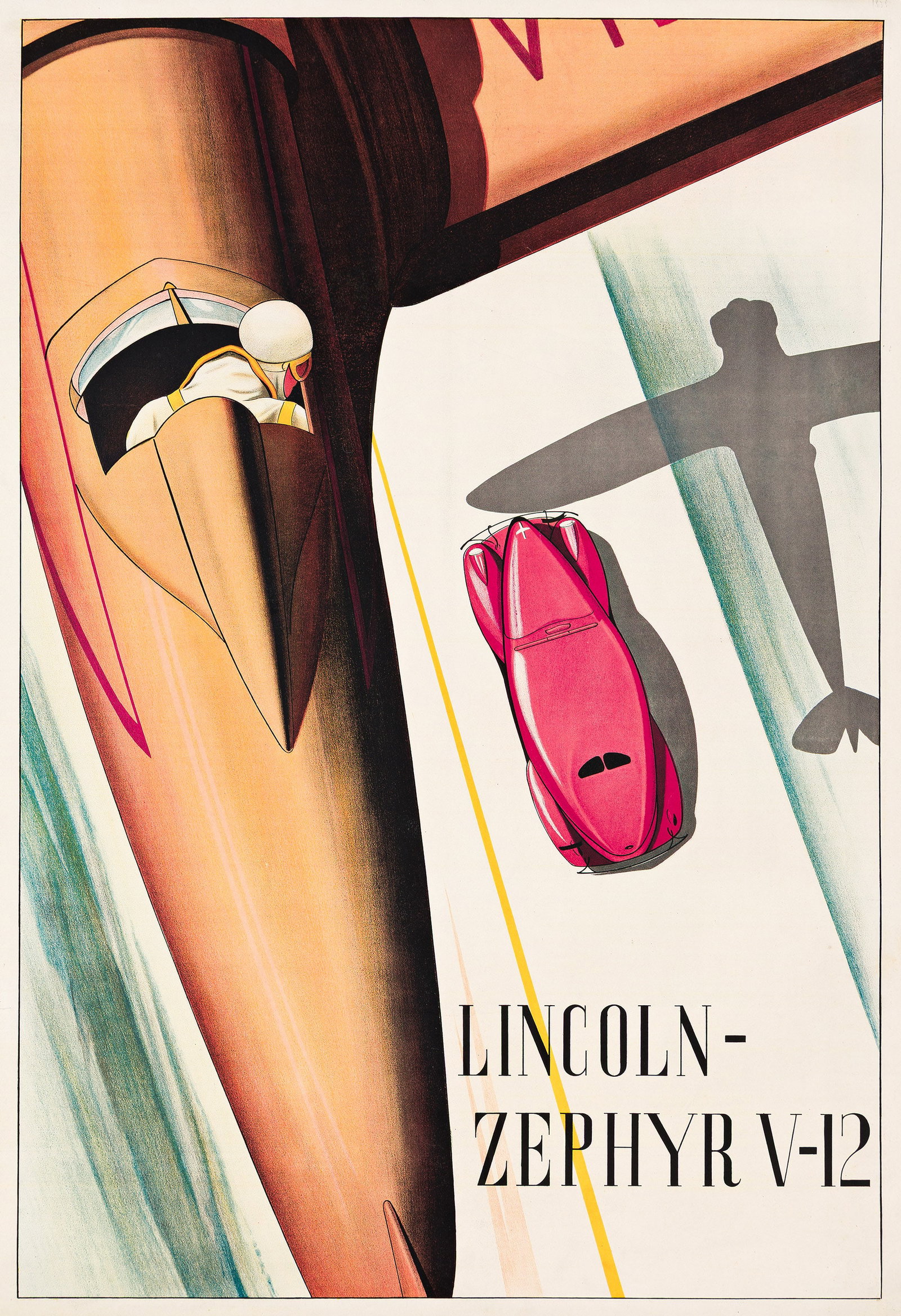 Designer Unknown, Lincoln - Zephyr V-12. 1936. (1 of 1)