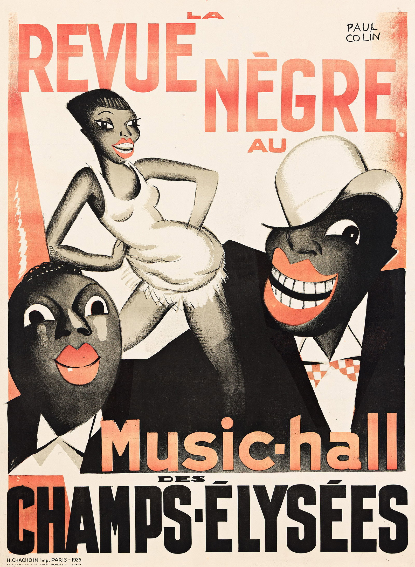 Paul Colin, La Revue Nègre. 1925. (1 of 1)