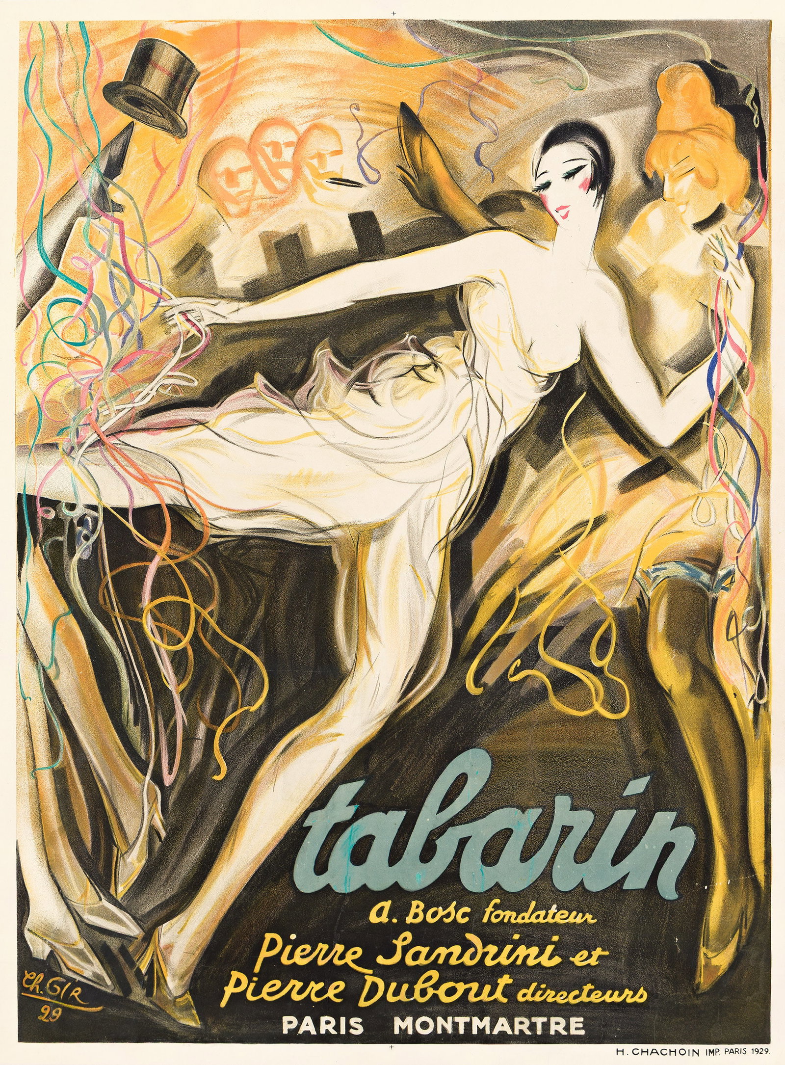 Charles-Félix Gir, Tabarin. 1929. (1 of 1)