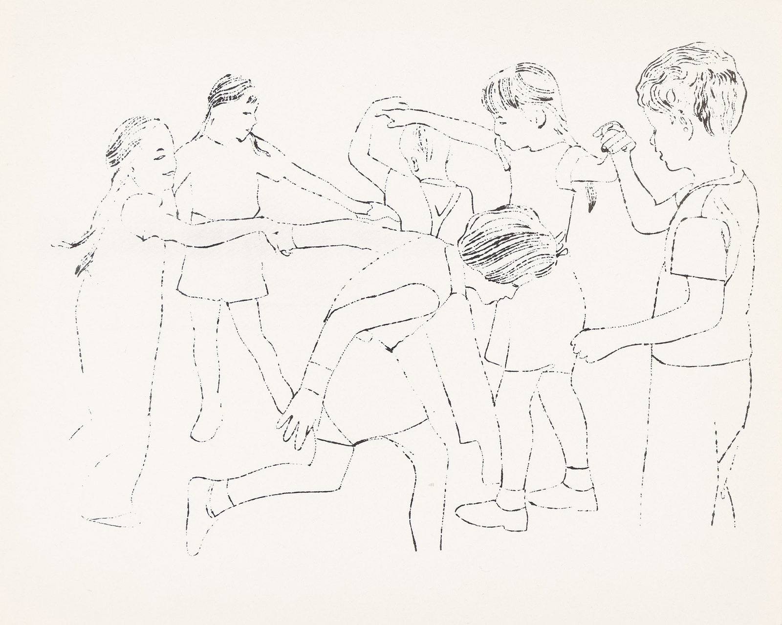 Andy Warhol (1928-1987), Happy December, 1956-57. (1 of 1)