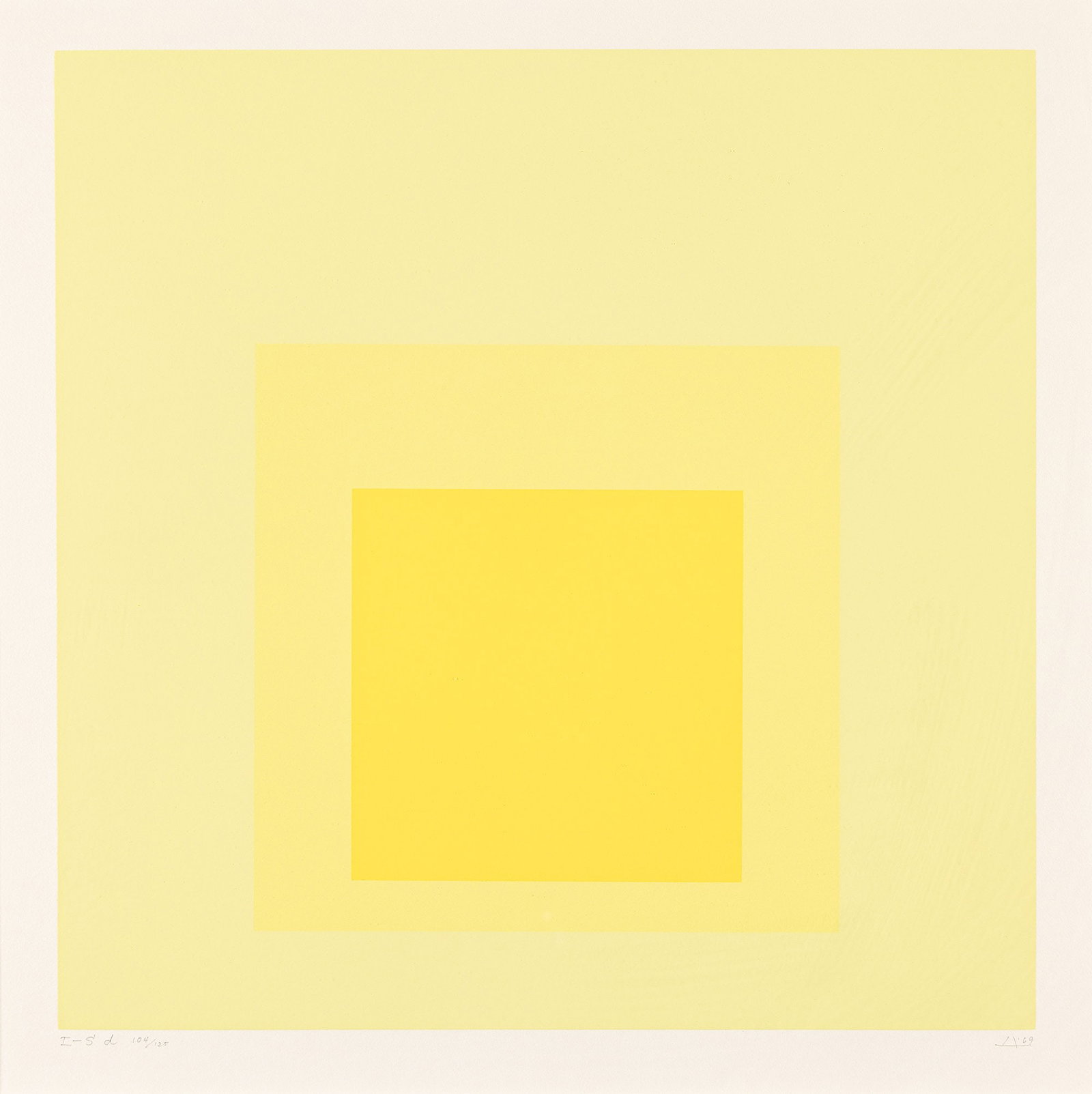 Josef Albers (1888-1976), I-S d, 1969. (1 of 1)