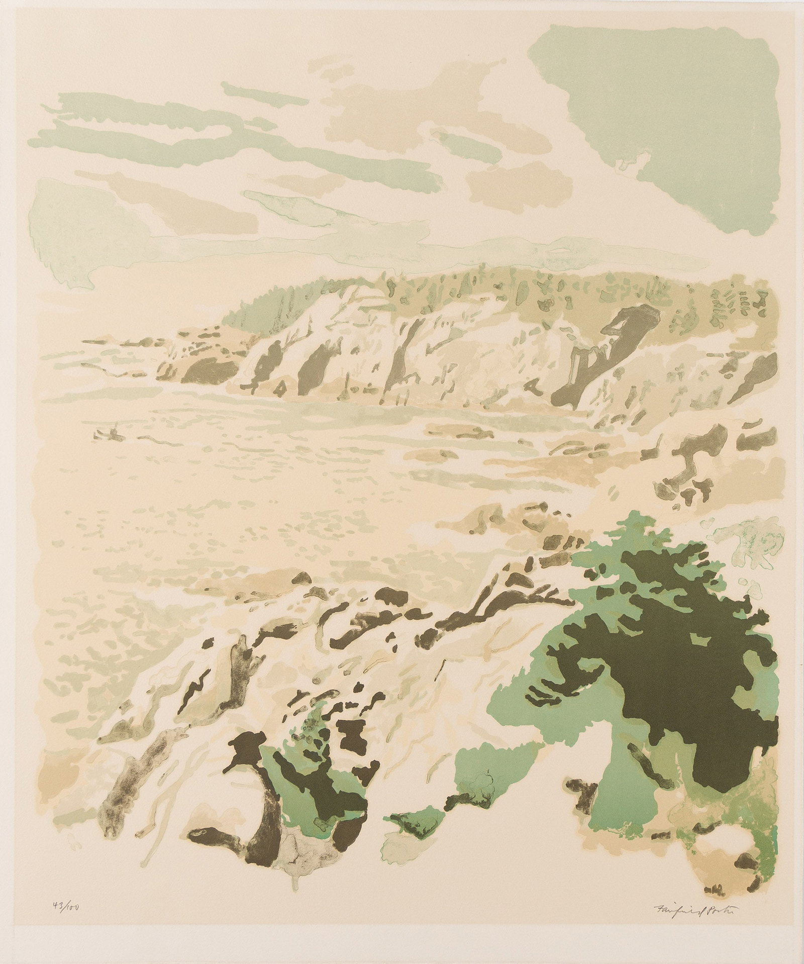 Fairfield Porter (1907-1975), Isle au Haut, 1975. (1 of 1)
