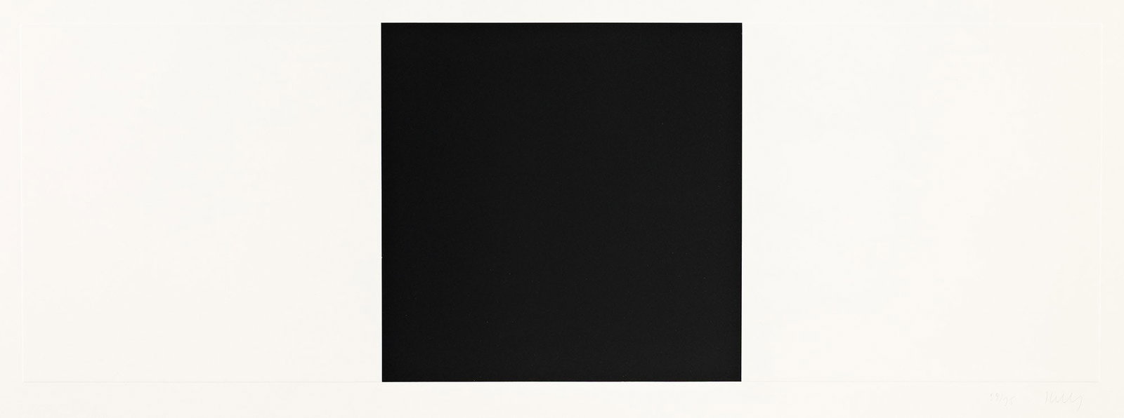 Ellsworth Kelly (1923-2015), Two Whites and Black, 1971-73. (1 of 1)