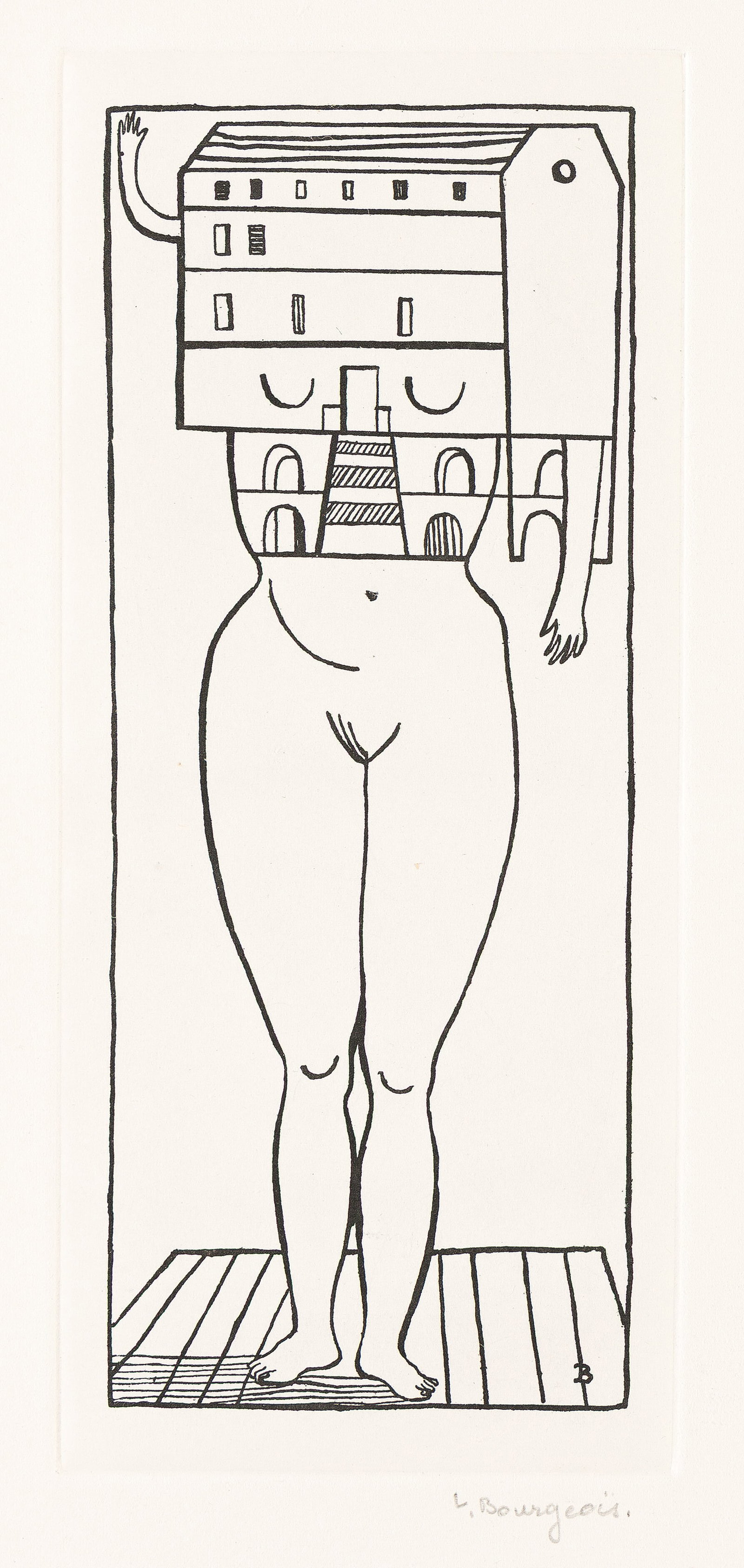 Louise Bourgeois (1911-2010), Femme Maison, 1984. (1 of 1)