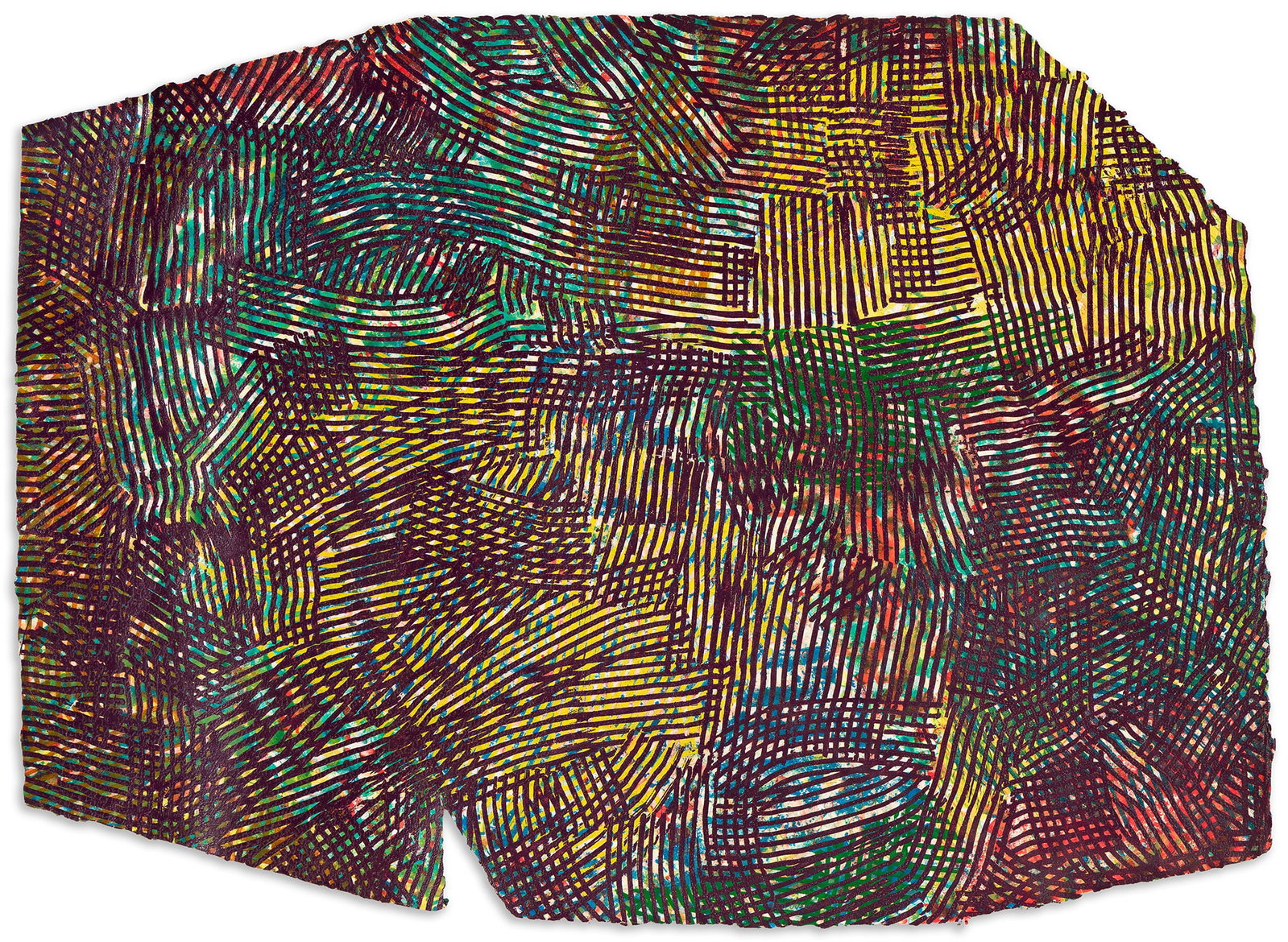 Sam Gilliam (1933-2022), Lattice IV, 1982. (1 of 1)