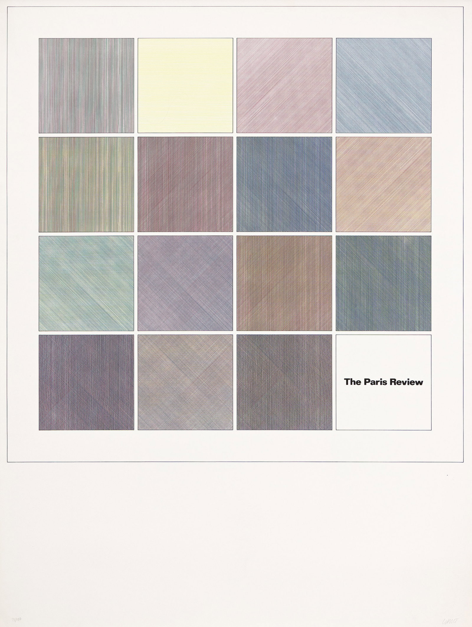 Sol LeWitt (1928-2007), Paris Review, 1983. (1 of 1)