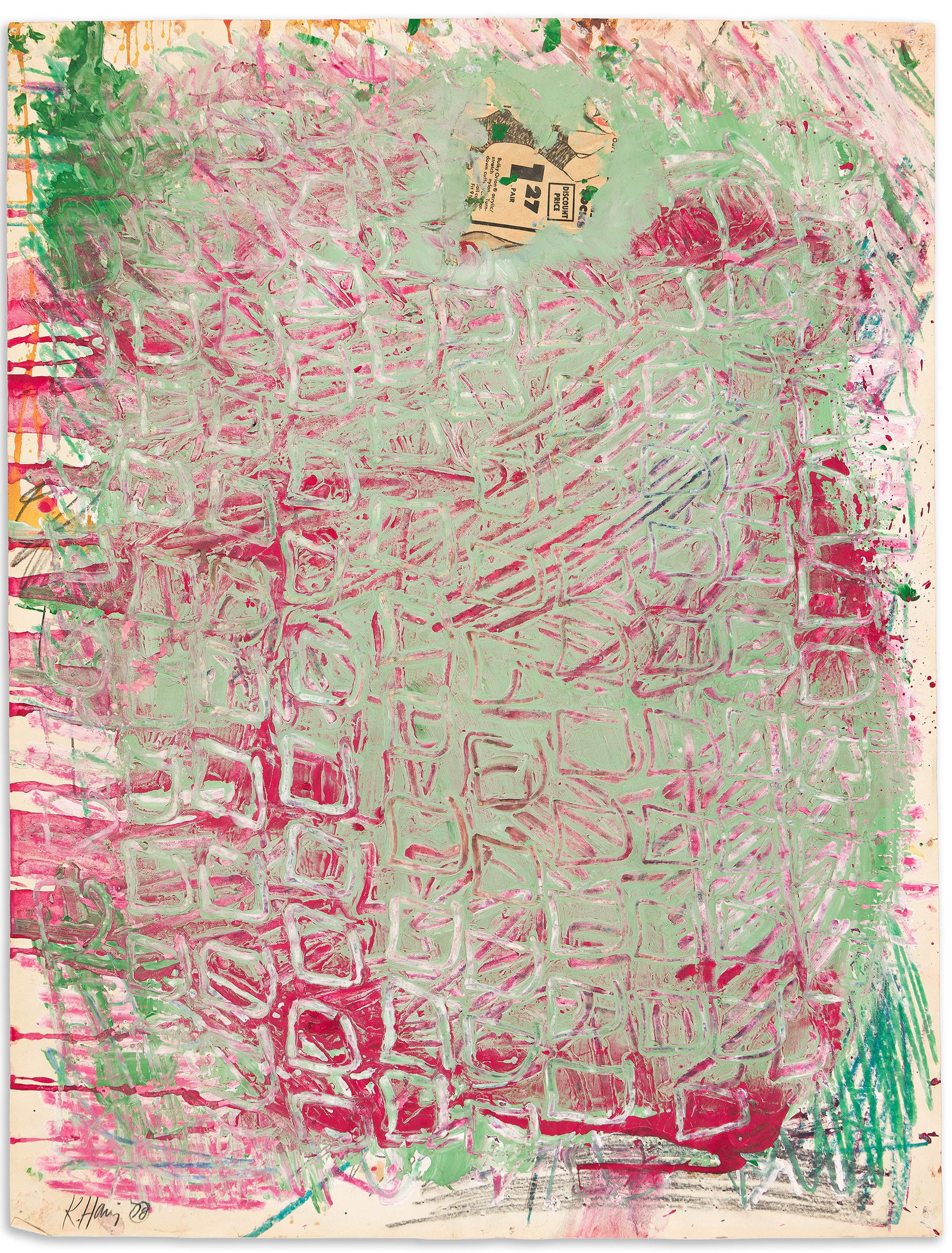 Keith Haring (1958-1990), Untitled, 1978. (1 of 1)