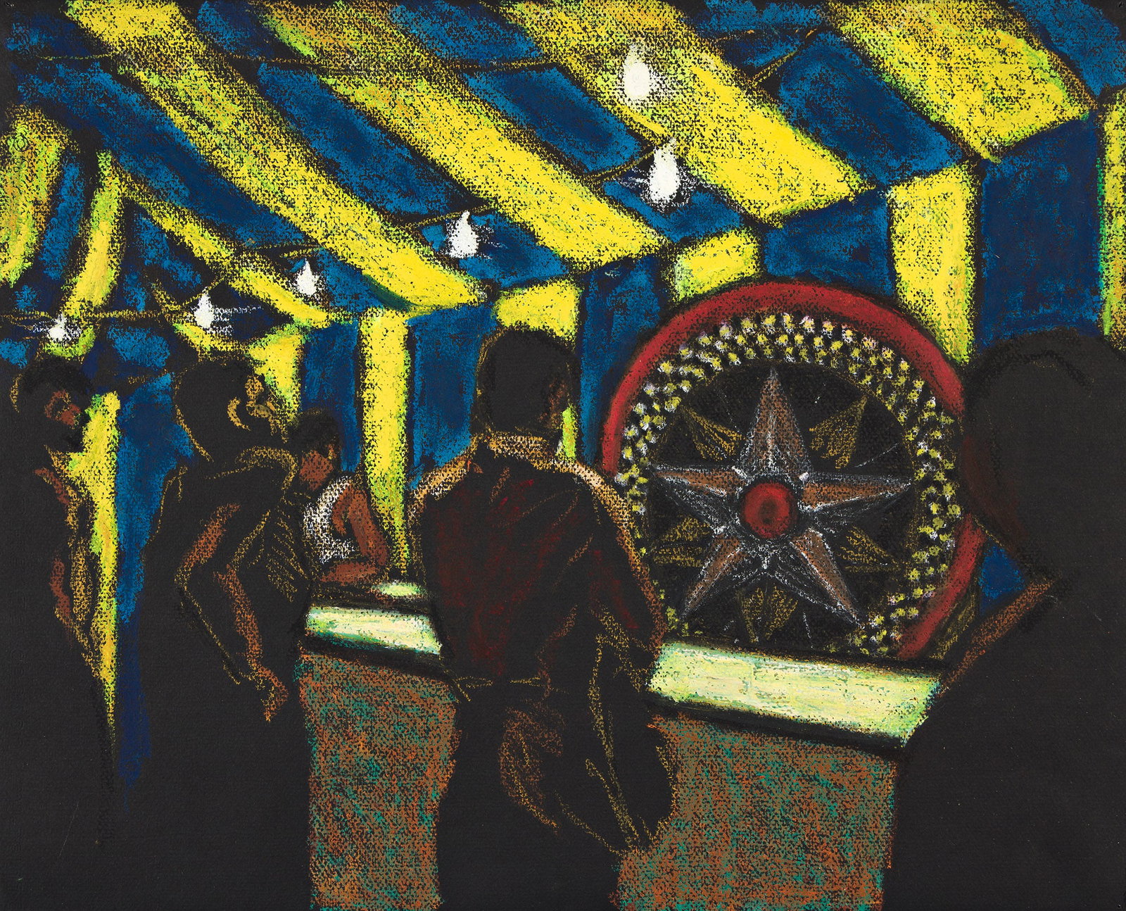 Jane Dickson (b. 1952), Shooting Gallery, 1984. (1 of 1)