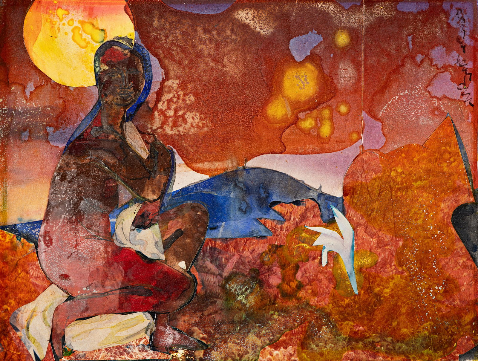 Romare Bearden (1911-1988), Carolina Sunset, 1984. (1 of 1)