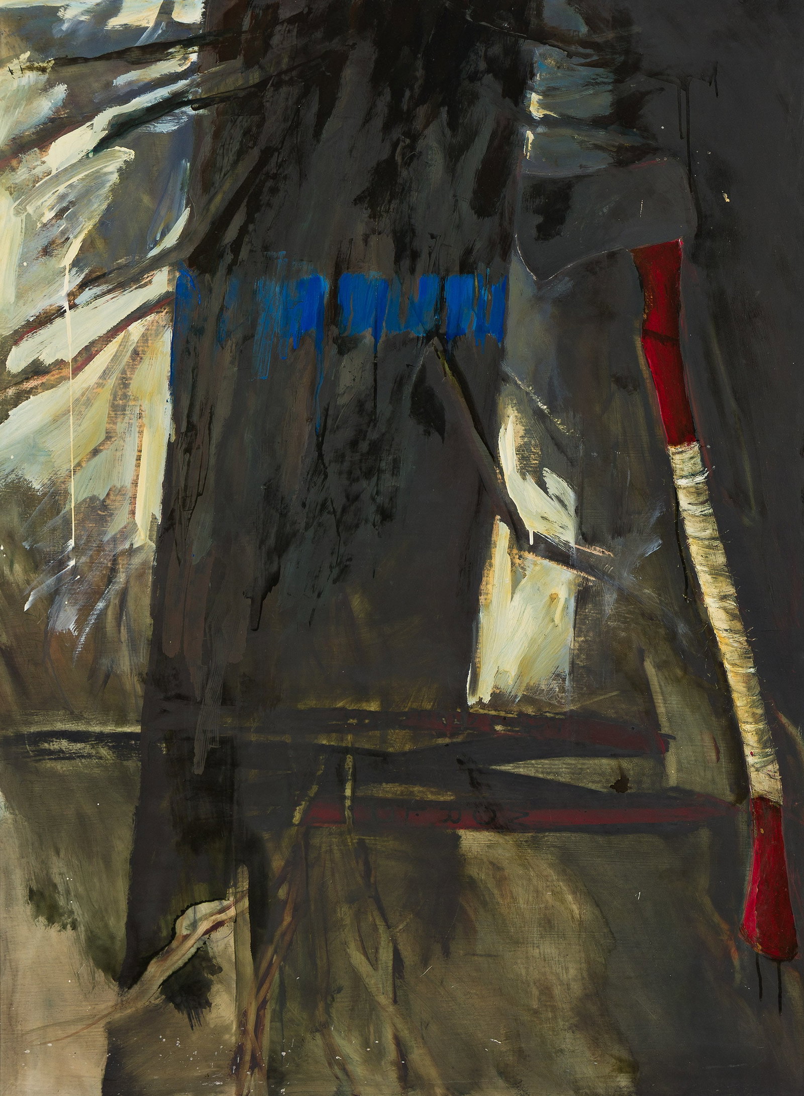 Deborah Oropallo (b. 1954), Untitled (Tree with Axe), 1984. (1 of 1)