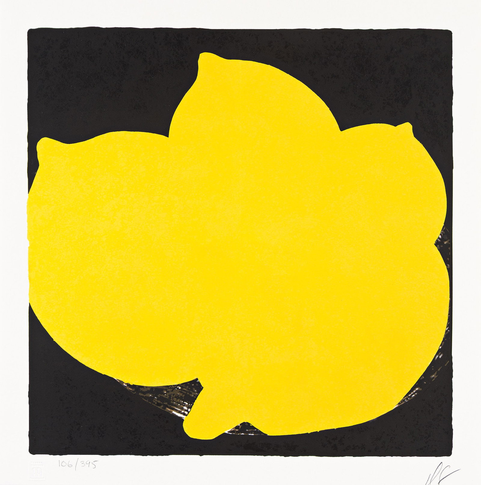 Donald Sultan (b. 1951), Visual Poetics, 1998. (1 of 6)