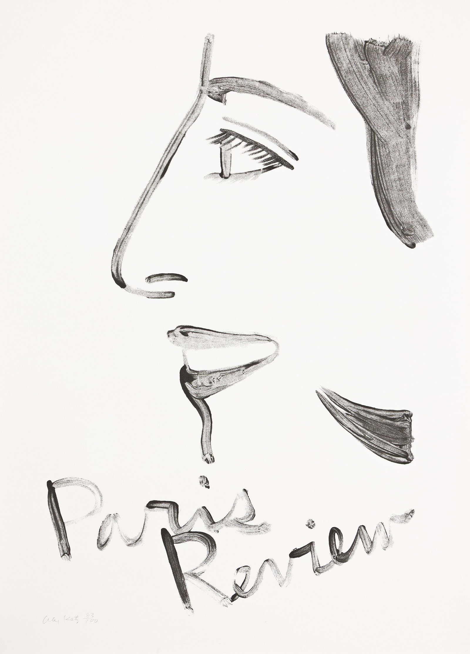 Alex Katz (b. 1927), Paris Review, 1991. (1 of 1)
