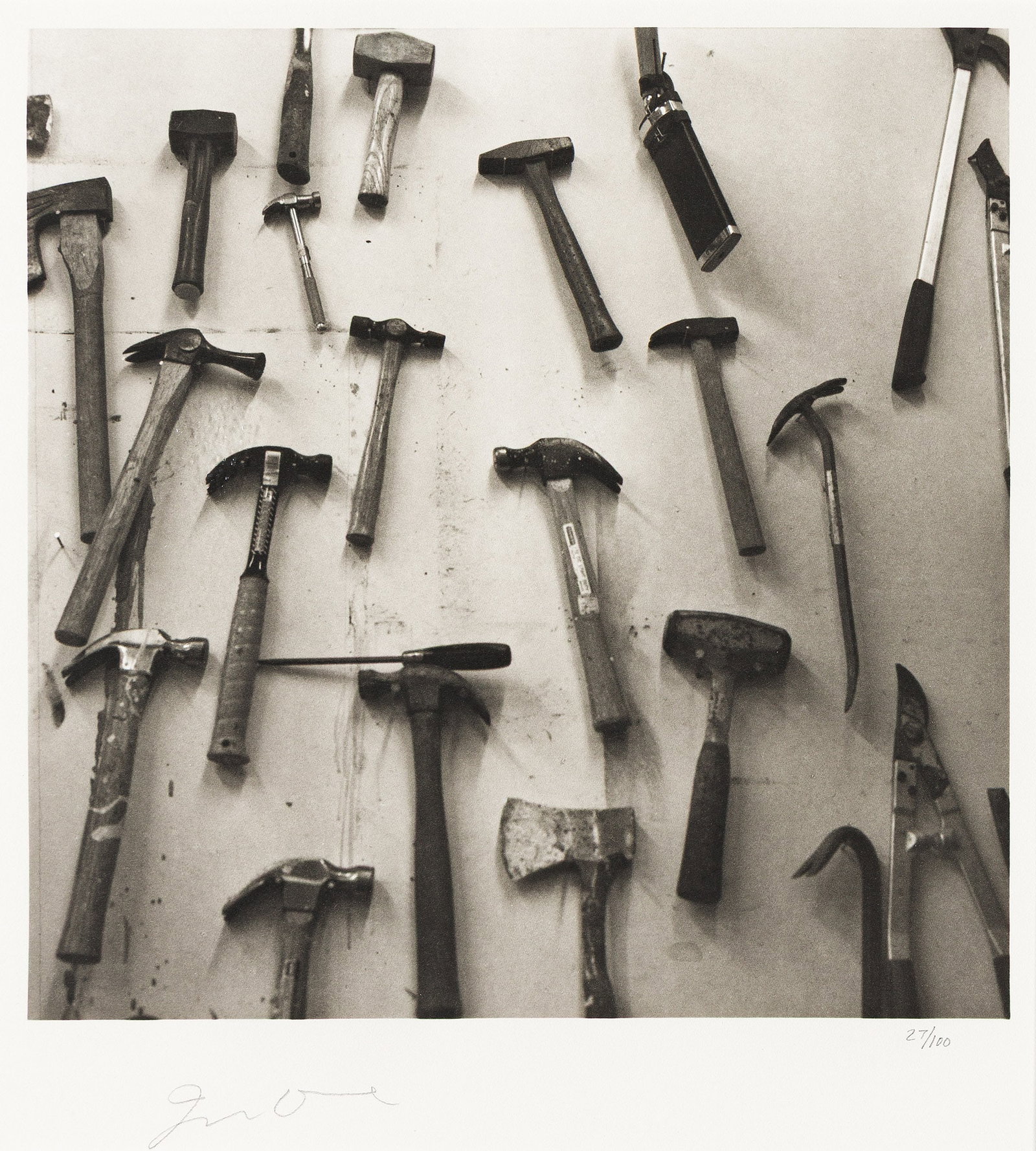 Jim Dine (b. 1935), Small Hammer Study, 2002. (1 of 1)