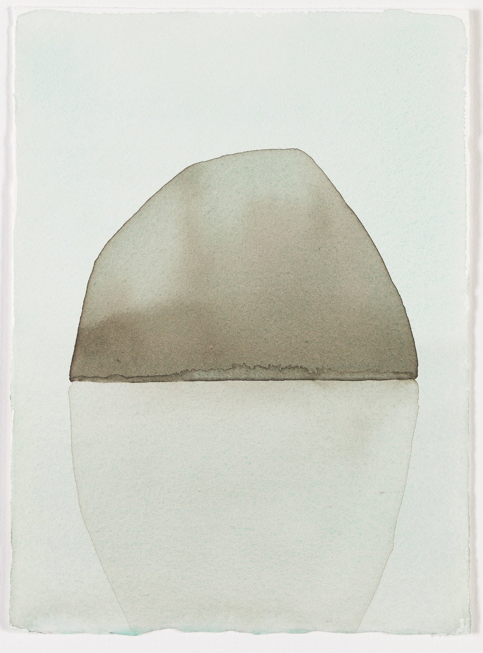 Mats Gustafson (b. 1951), Untitled (Rock), 2010.: Mats Gustafson (b. 1951) Untitled (Rock). Watercolor on wove paper, 2010. Signed and dated in pencil, verso. 10 1/4 x 7 1/2 in. (26 x 19.1 cm.) Additional Details Provenance:
