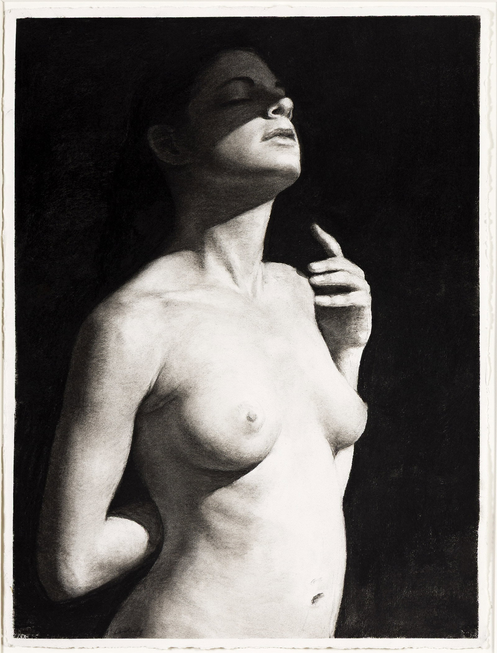 Daniel Ludwig (b. 1959), Woman Listening, 2003. (1 of 1)