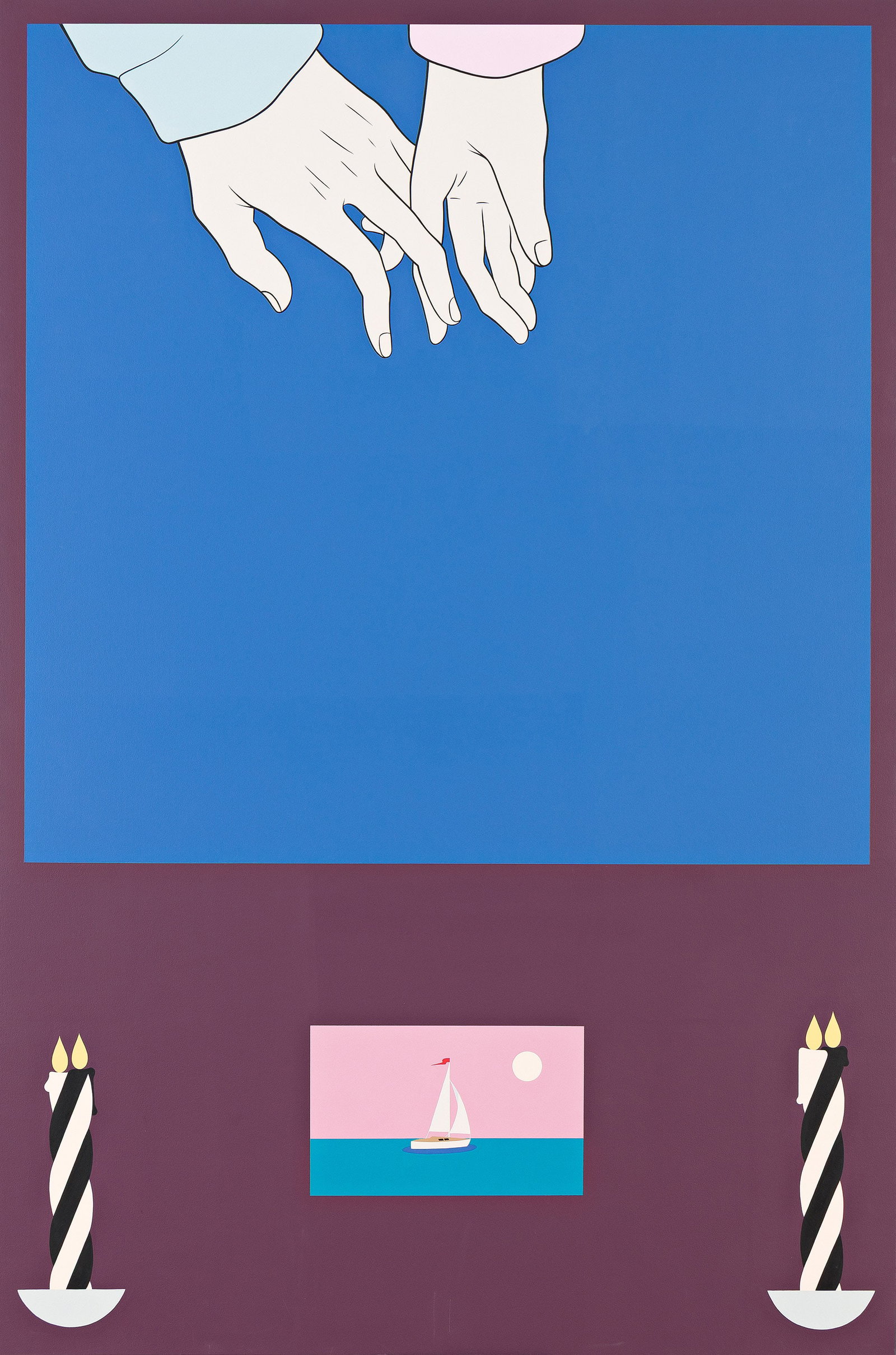 Greg Ito (b. 1987), The Journey, 2017.: Greg Ito (b. 1987) The Journey. Acrylic on canvas, 2017. Signed, titled and dated in felt-tip pen, verso. 62 x 48 in. (157.5 x 121.9 cm.) Additional Details Provenance: Gale
