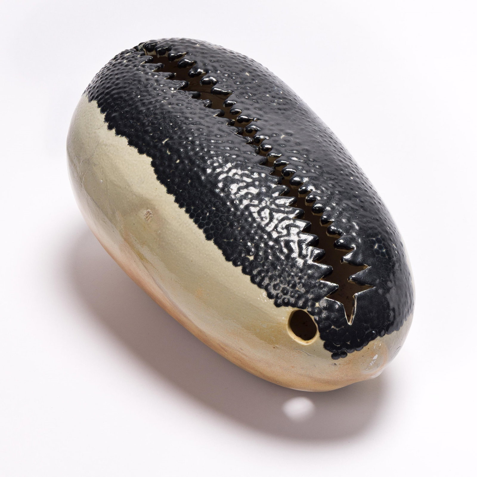 Simone Leigh (b. 1967), Untitled, 2012.: Simone Leigh (b. 1967) Untitled. Salt-fired porcelain, 2012. 7 1/4 x 16 1/2 x 8 1/2 in. (18.4 x 41.9 x 21.6 cm.) Additional Details Provenance: Acquired from Ballroom Marfa, Texas,