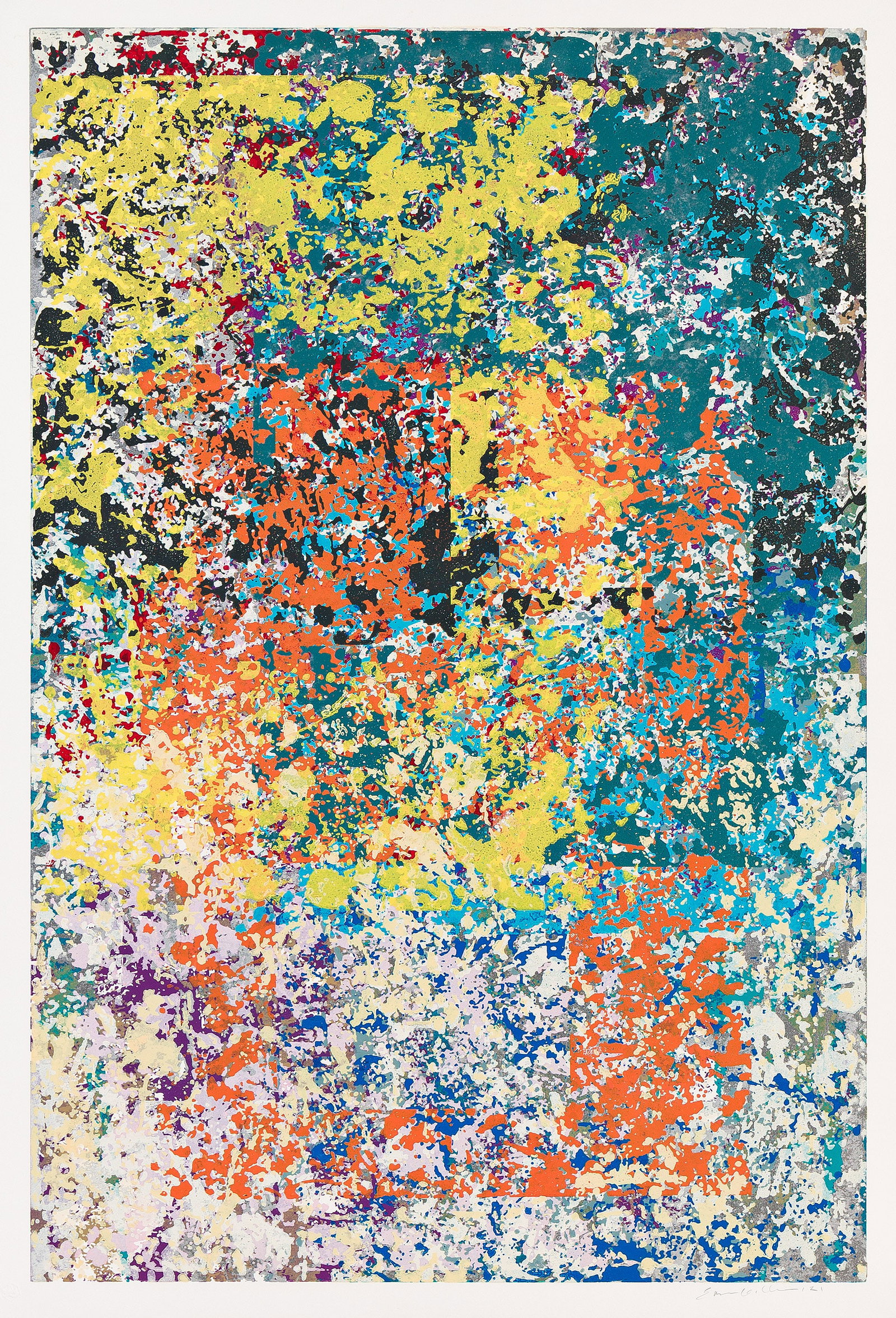 Sam Gilliam (1933-2022), Untitled, 2021. (1 of 1)