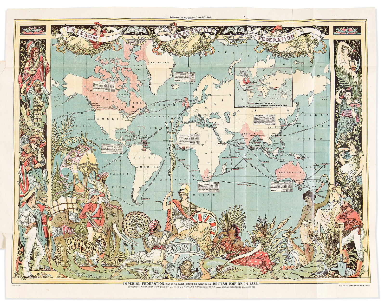 (BRITISH EMPIRE.) The Graphic, an Illustrated Weekly Newspaper. London, 1886 (1 of 1)