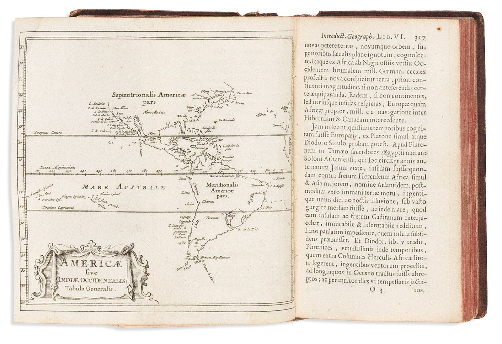 (GEOGRAPHY.) Philipp Cluver. Introductionis in Universam Geographiam tam Veterem quam Novam Libri (1 of 3)
