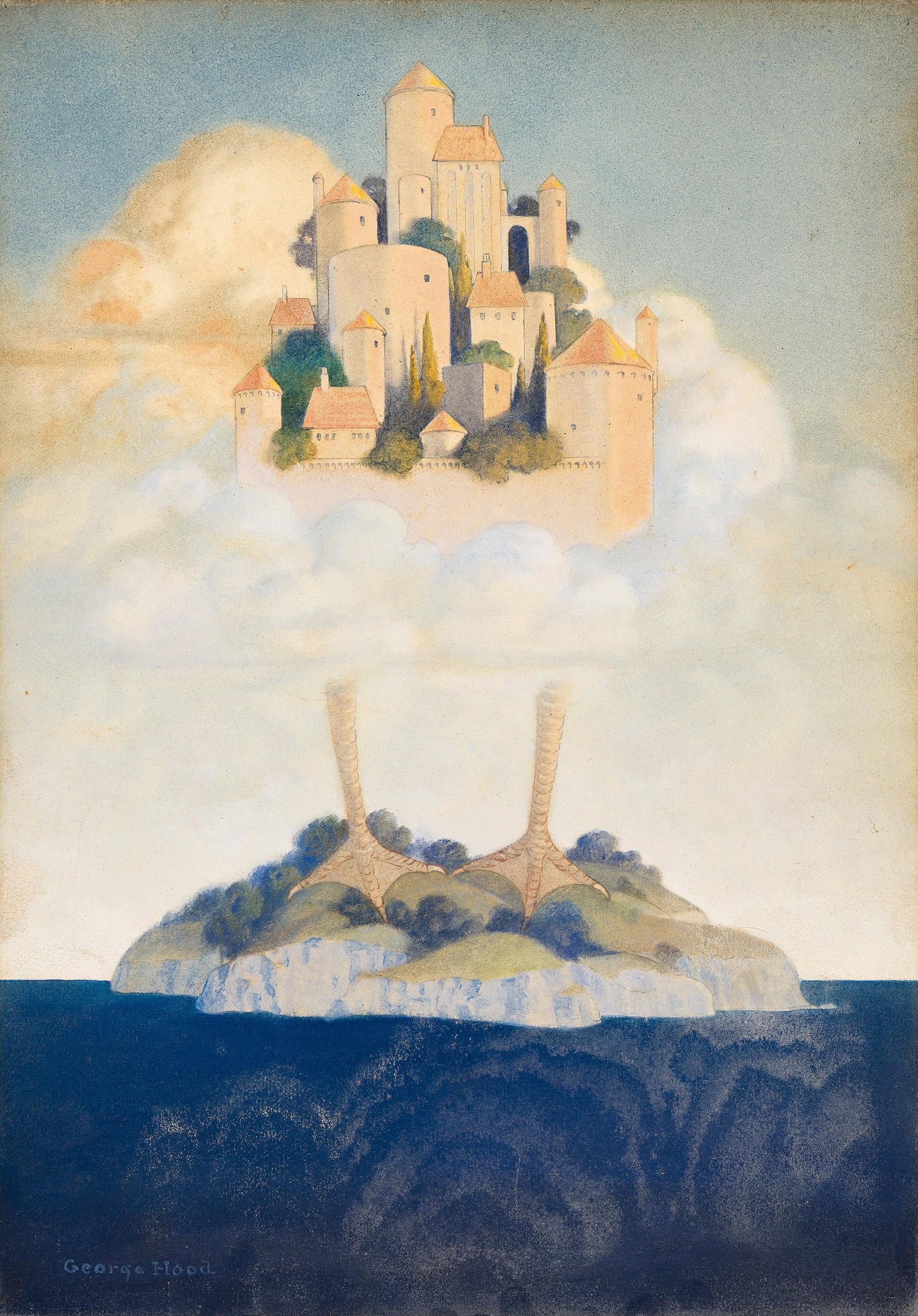 George Washington Hood, (1869-1949), The Water of Endless Youth. 1931. (1 of 1)