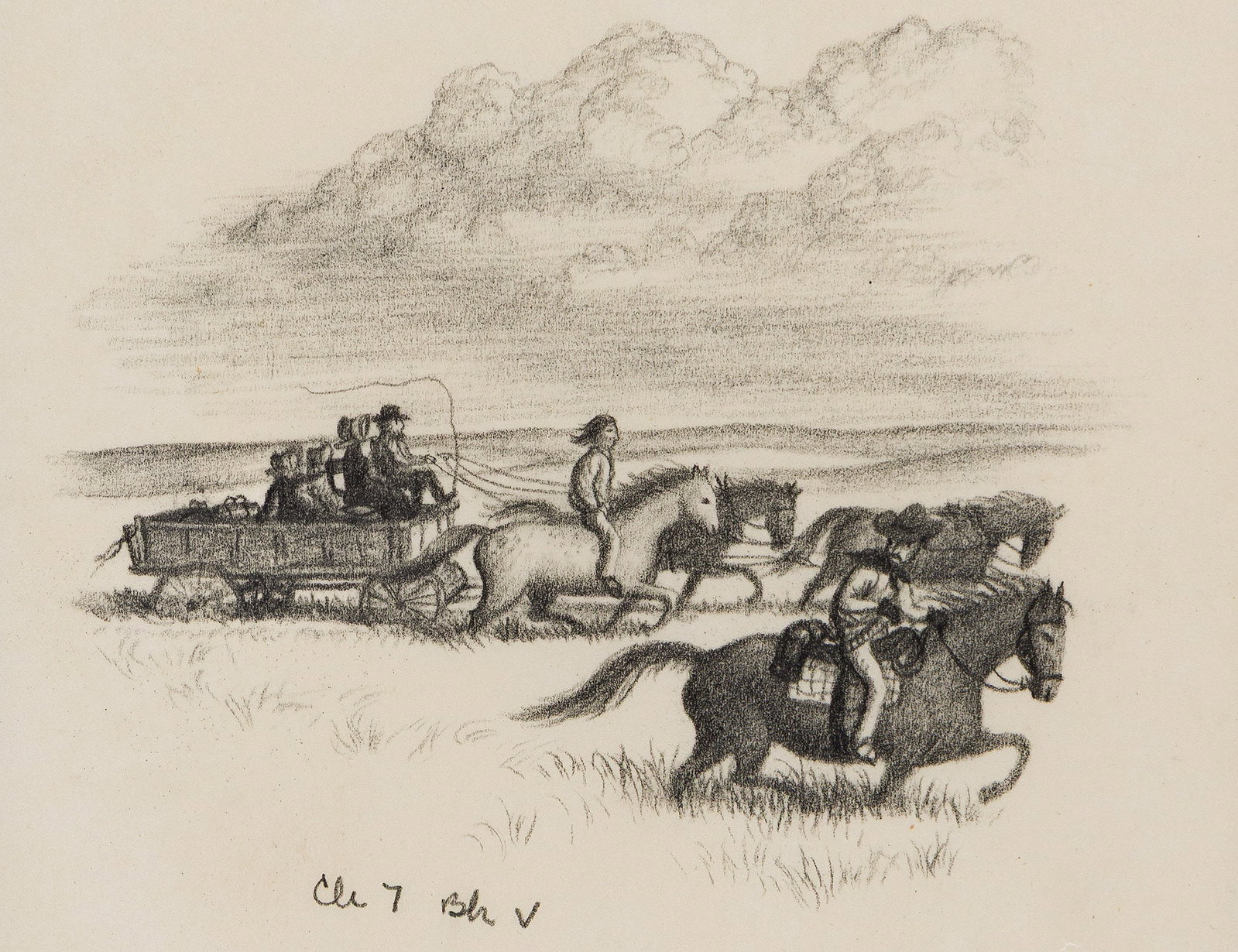 Garth Williams, (1912-1996), The West Begins. 1953. (1 of 2)
