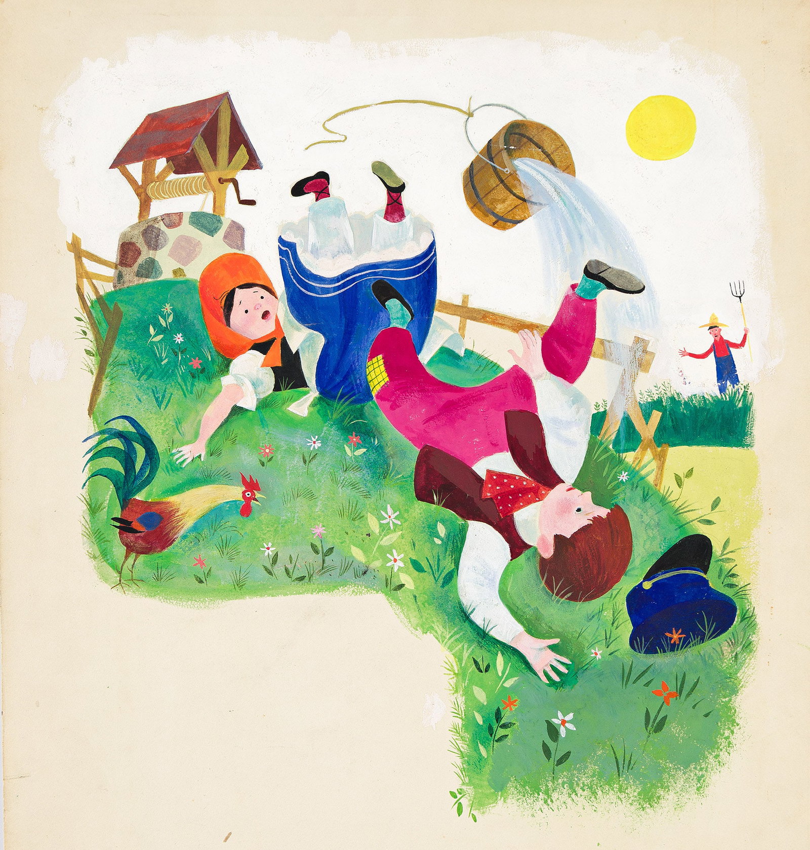 Dale Maxey, (1931-1978), Jack and Jill. Circa 1960. (1 of 1)