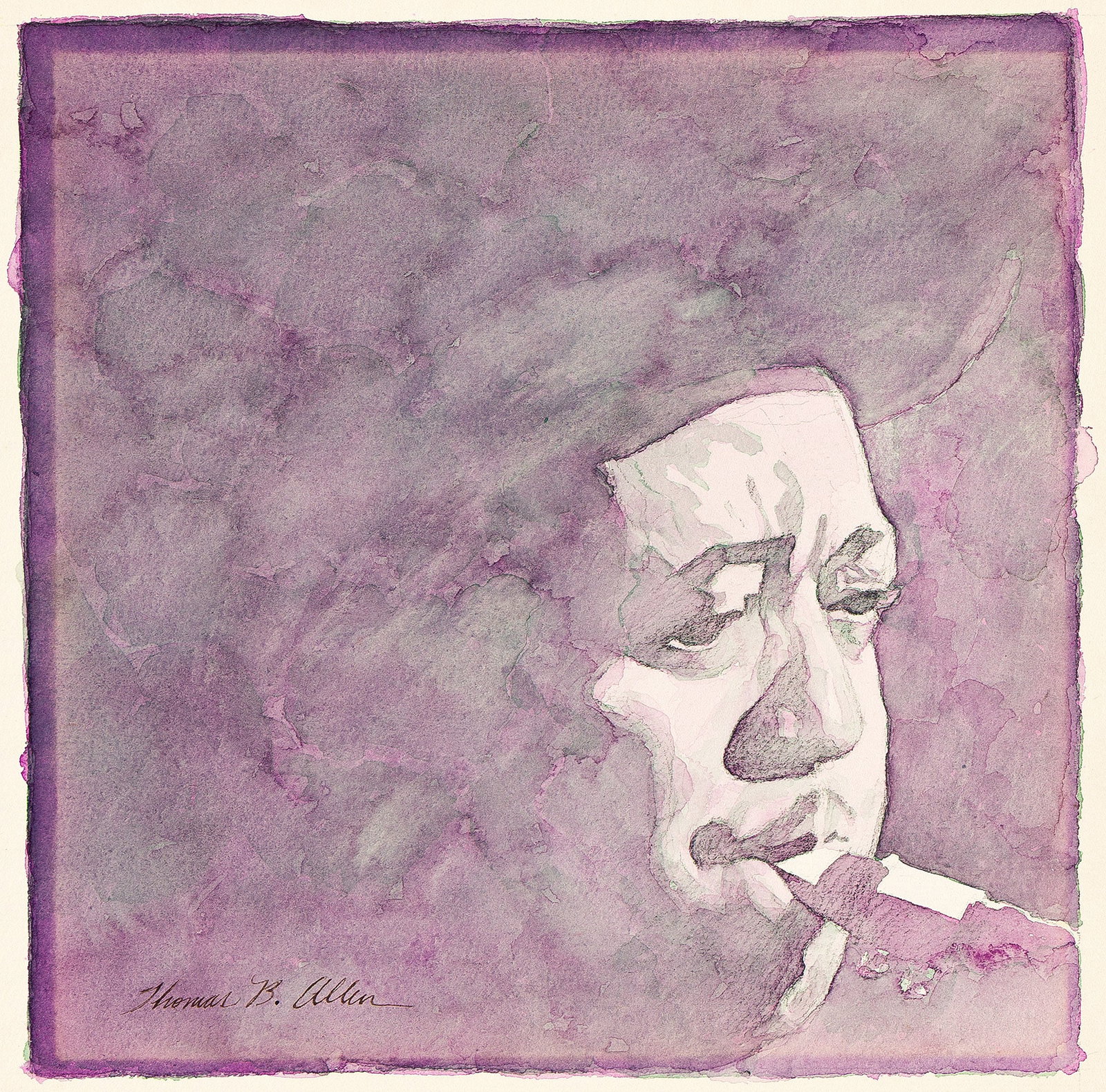 Thomas B. Allen, (1928-2004), Lester Young. Circa 1970. (1 of 1)