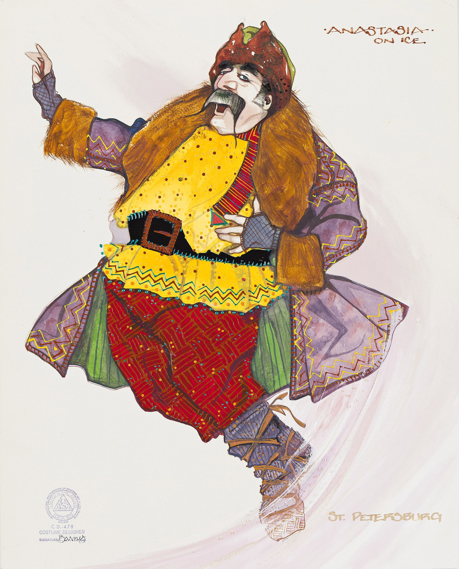 Gregg Barnes, (b. 1956), "St. Petersburg." Circa 1998. (1 of 1)