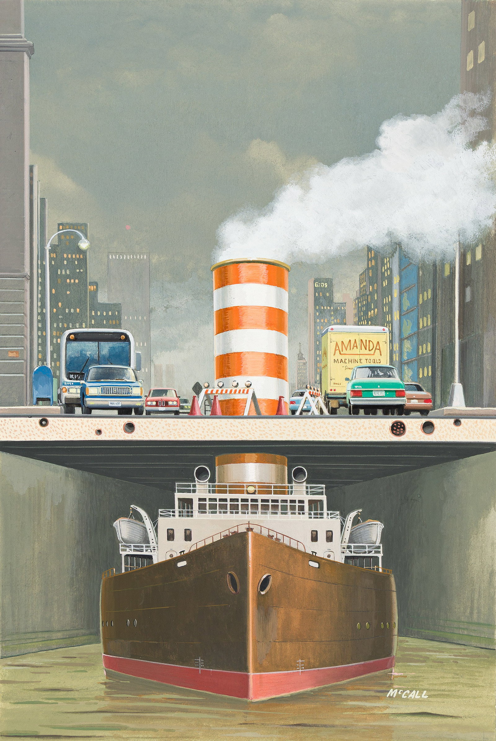 Bruce McCall, (1935-2023), Smokestack. 1994. (1 of 1)