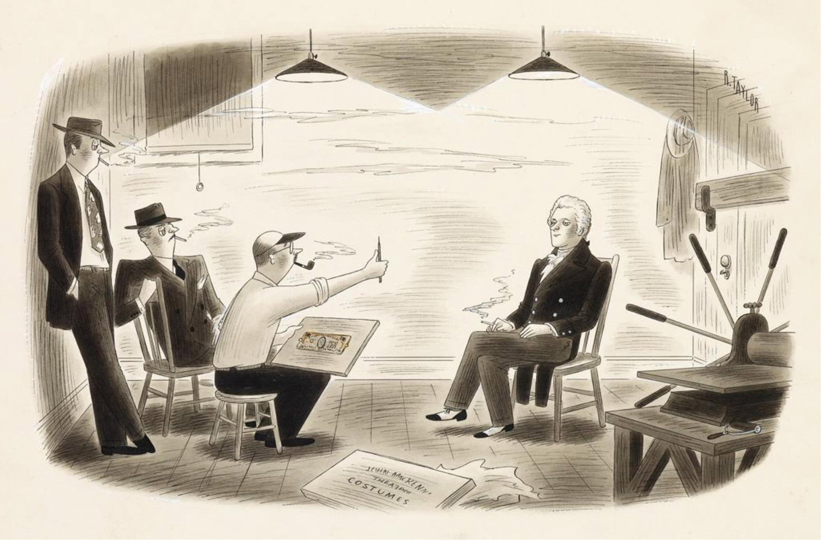 Richard Taylor, (1902-1970), Alexander Hamilton. 1949. (1 of 2)