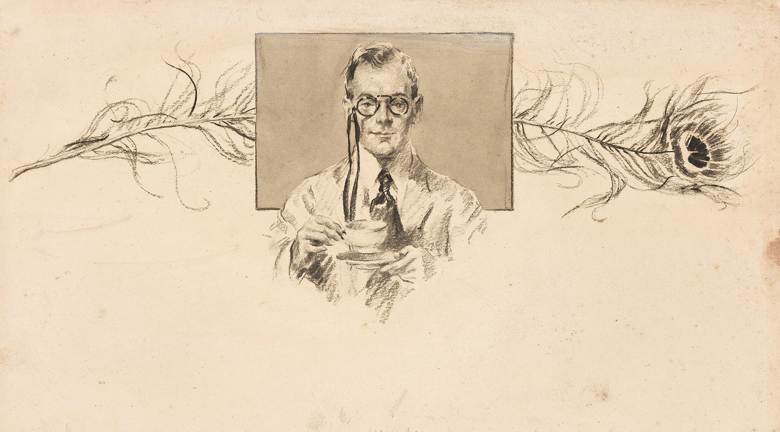 Mary Lane McMillan, (1883 - 1976), "You don't approve of me, Martin, do you?" 1917. (1 of 2)