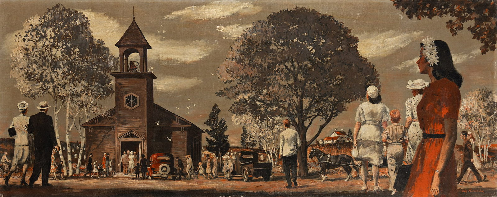 Raymond J Prohaska, (1901-1981), "All the windows had been open since eight o'clock." 1945. (1 of 1)