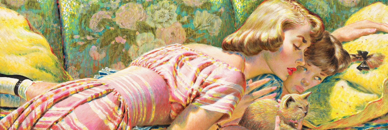 Edwin A Georgi, (1896-1964), "She had done nothing but become an heiress overnight." 1948. (1 of 1)