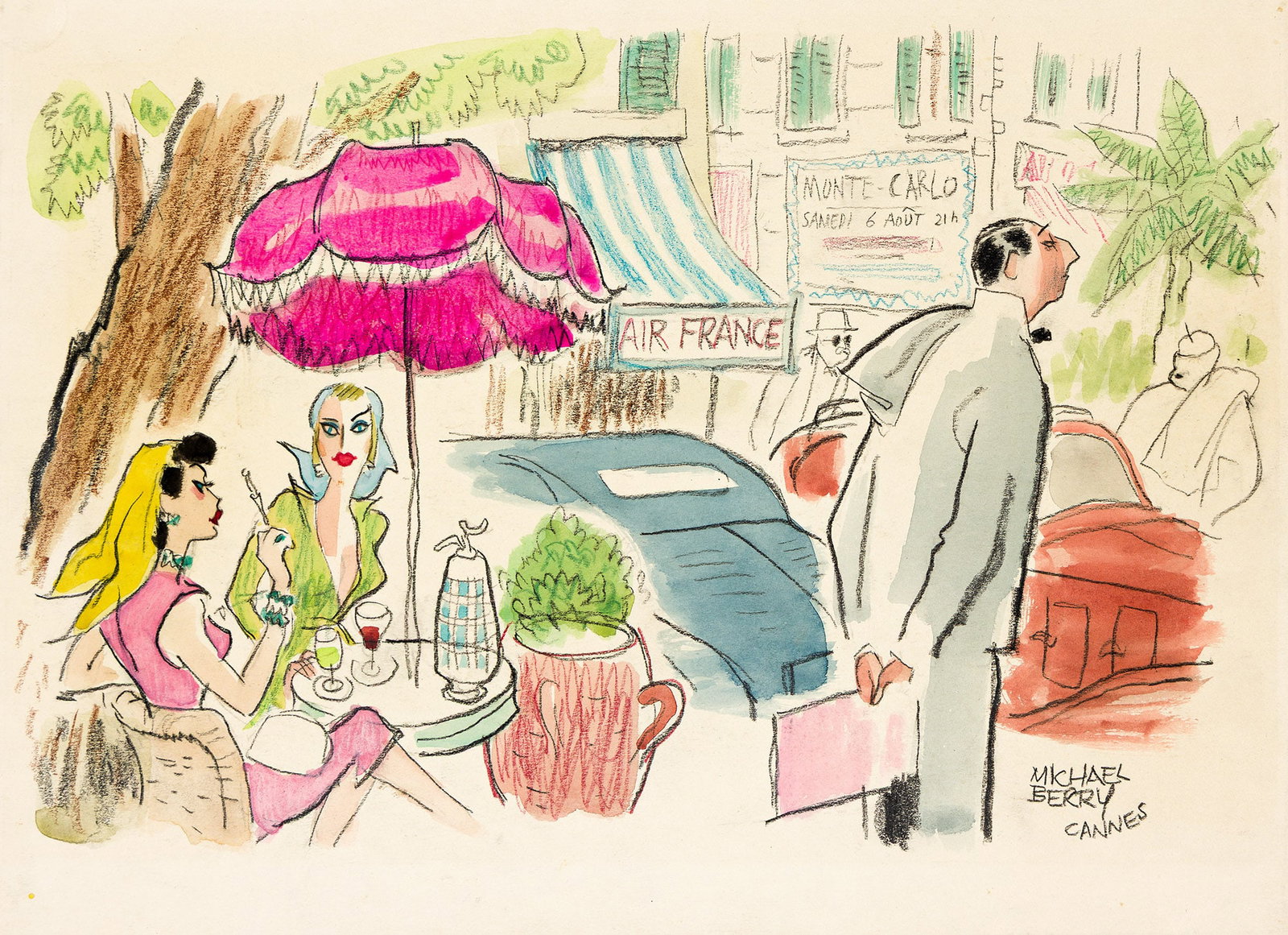 Michael Berry, (1907-2000), Cannes. Circa 1950. (1 of 1)