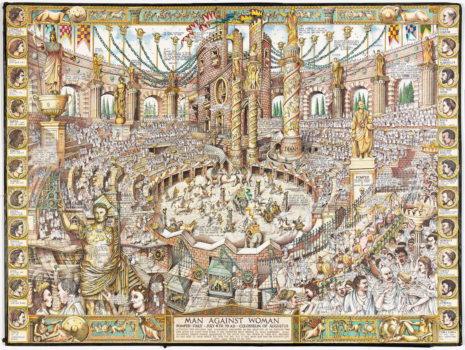 Albert Lorenz, (1941-2023), The Gladiators. 1994. (1 of 1)