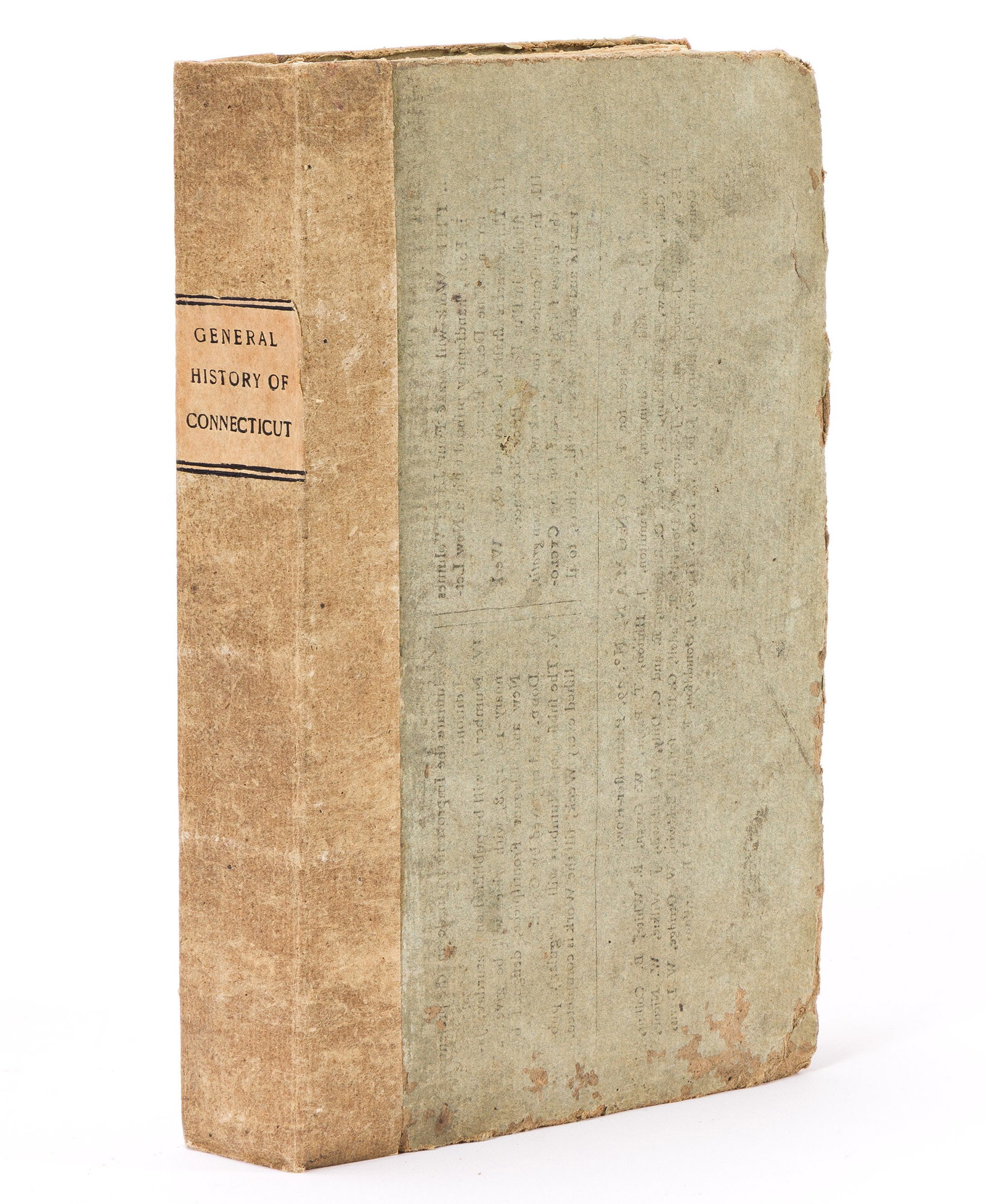 (CONNECTICUT.) [Samuel A. Peters.] A General History Of Connecticut. London, 1781 (1 of 3)