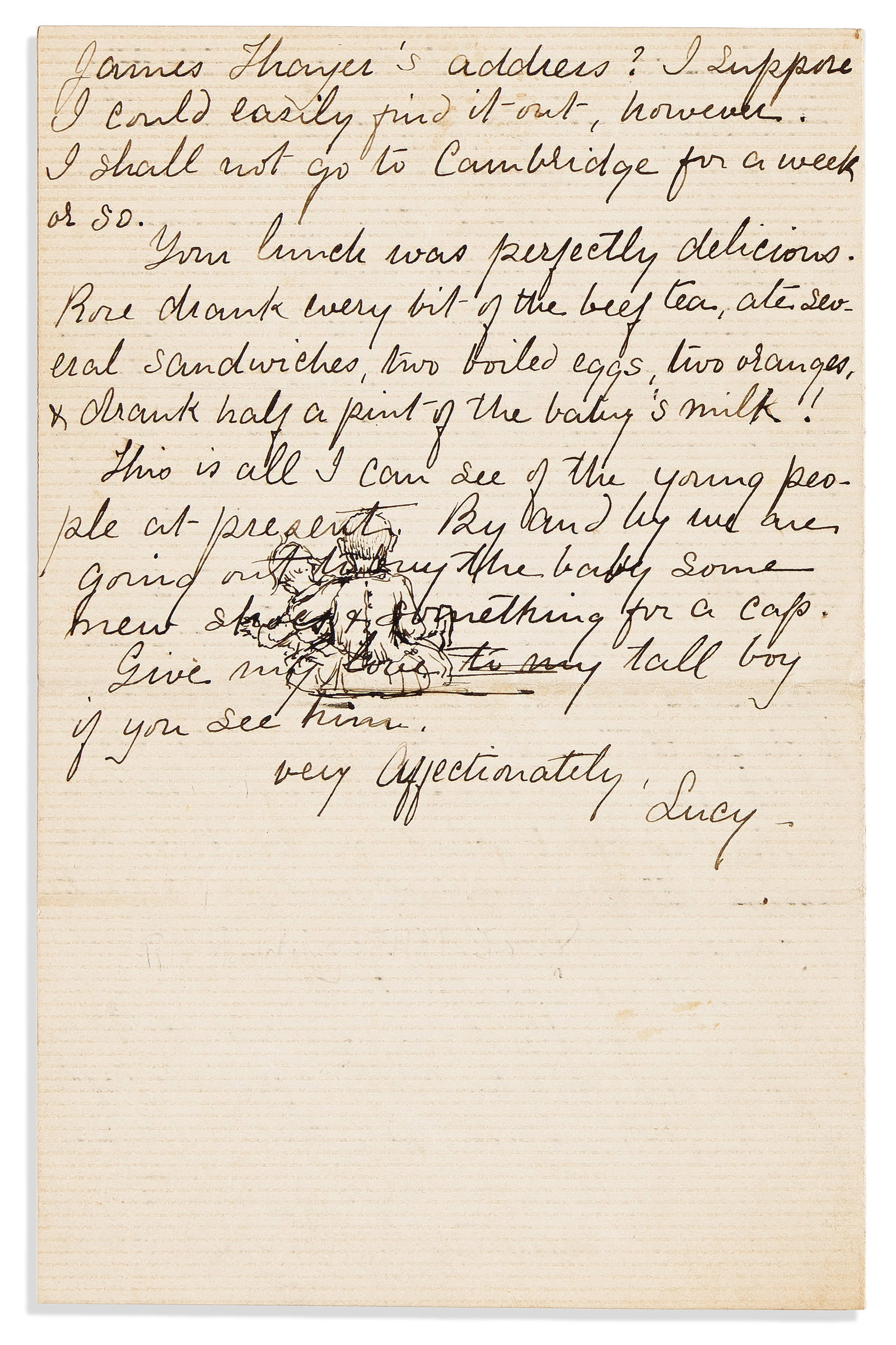 (LITERATURE.) Correspondence of abolitionist Abigail Hopper Gibbons and her literary circle,: Correspondence of abolitionist Abigail Hopper Gibbons and her literary circle. Various places, 1834-1889 25 letters and manuscript poems; generally minor wear. Abigail Hopper Gibbons (1801