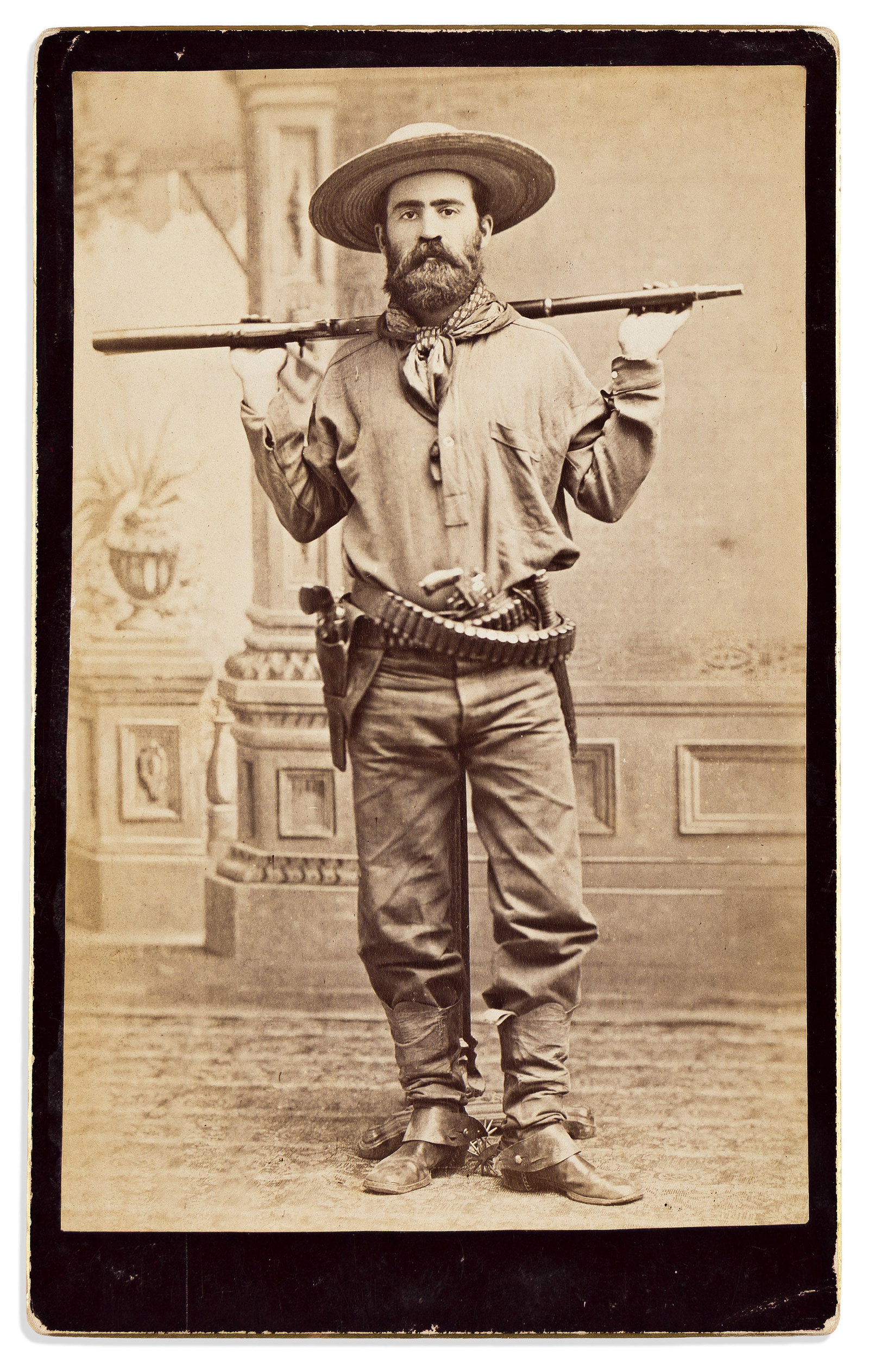 (WEST--ARIZONA.) [Camillus S. Fly], photographer. George Parsons, Just Back from Mexico; and two (1 of 2)