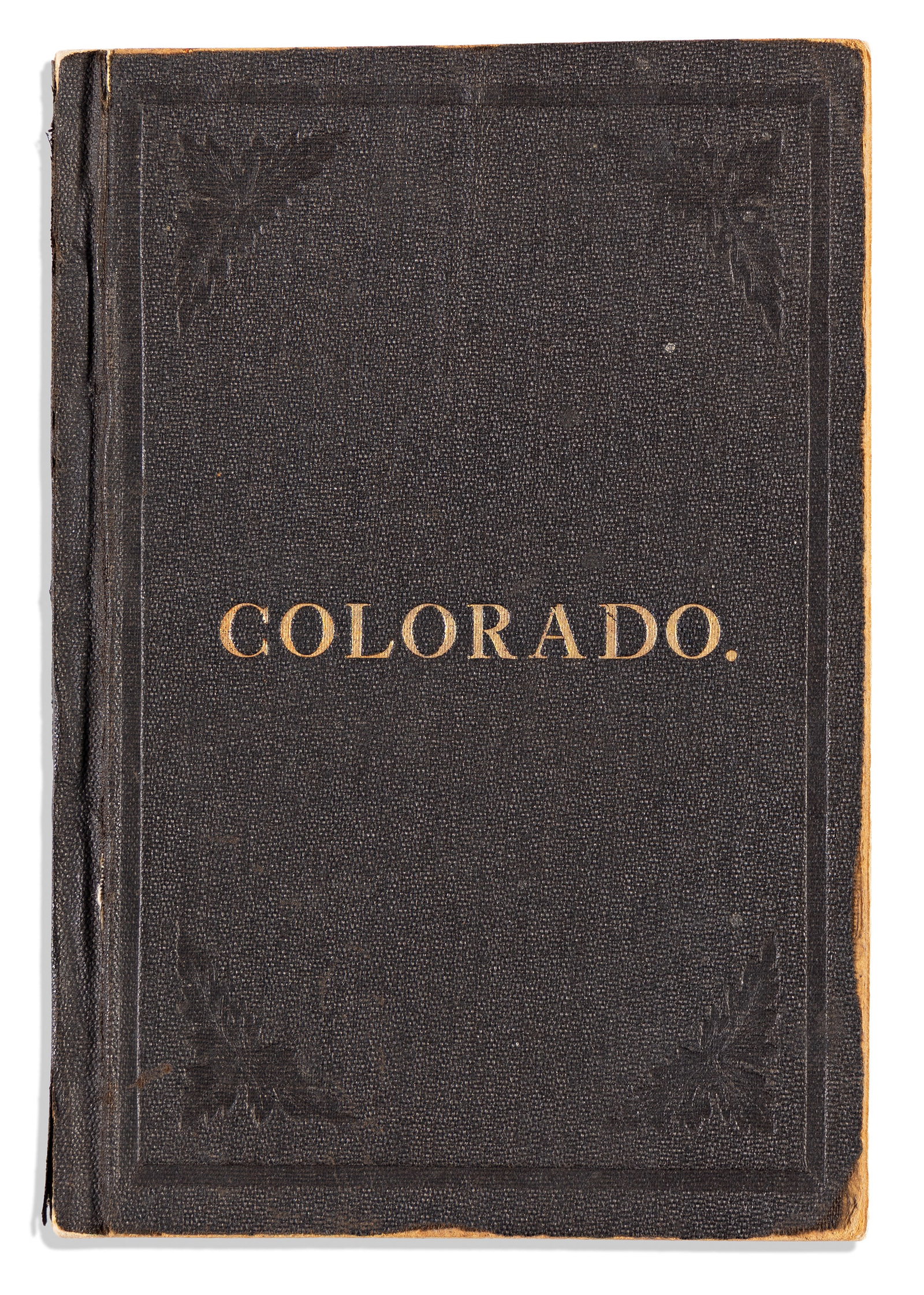 (WEST--COLORADO.) Hand-Book of Colorado. Denver, CO: J.A. Blake, 1871 (1 of 2)